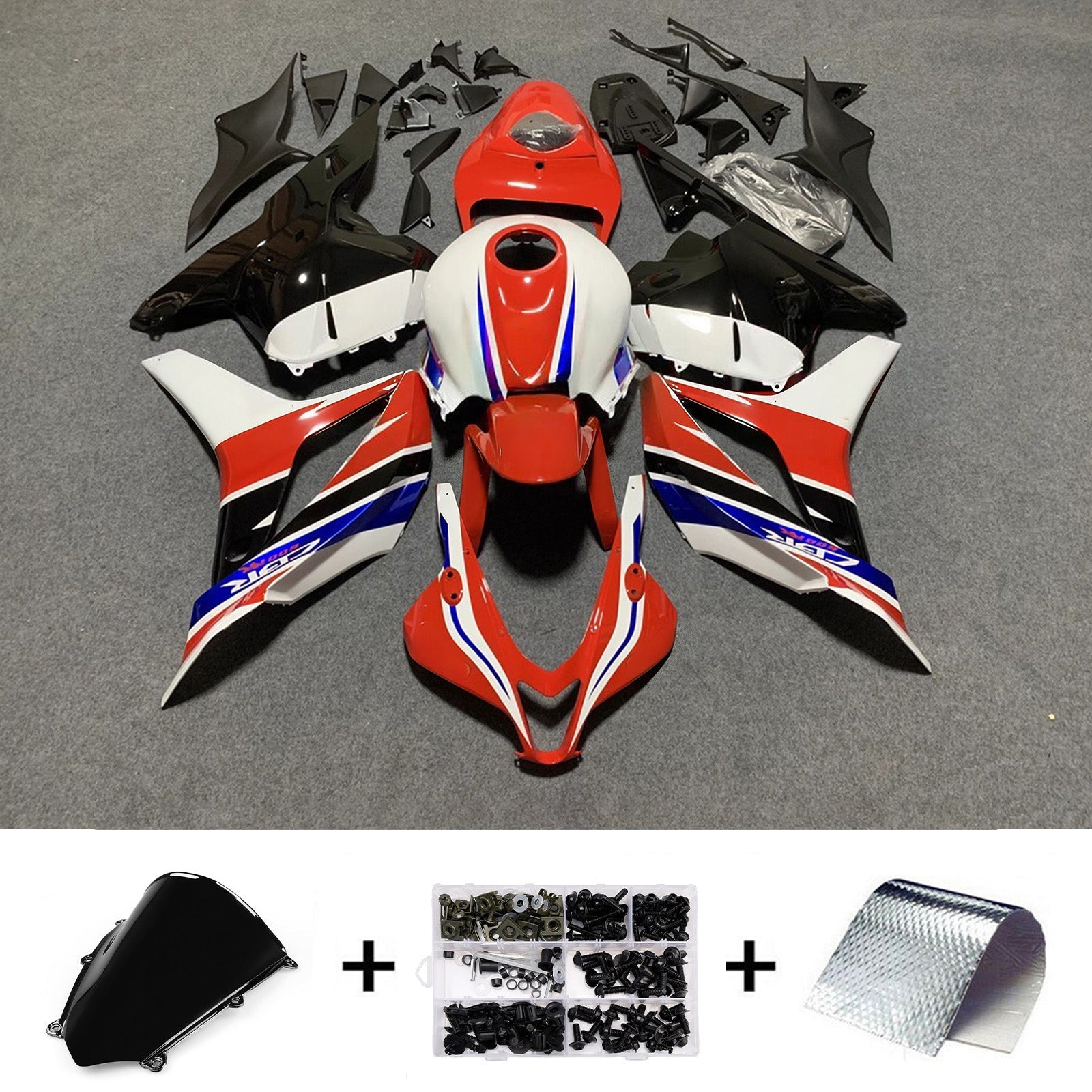 Injection Fairing Kit Bodywork Plastic ABS For Honda CBR600RR 2009-2012 F5