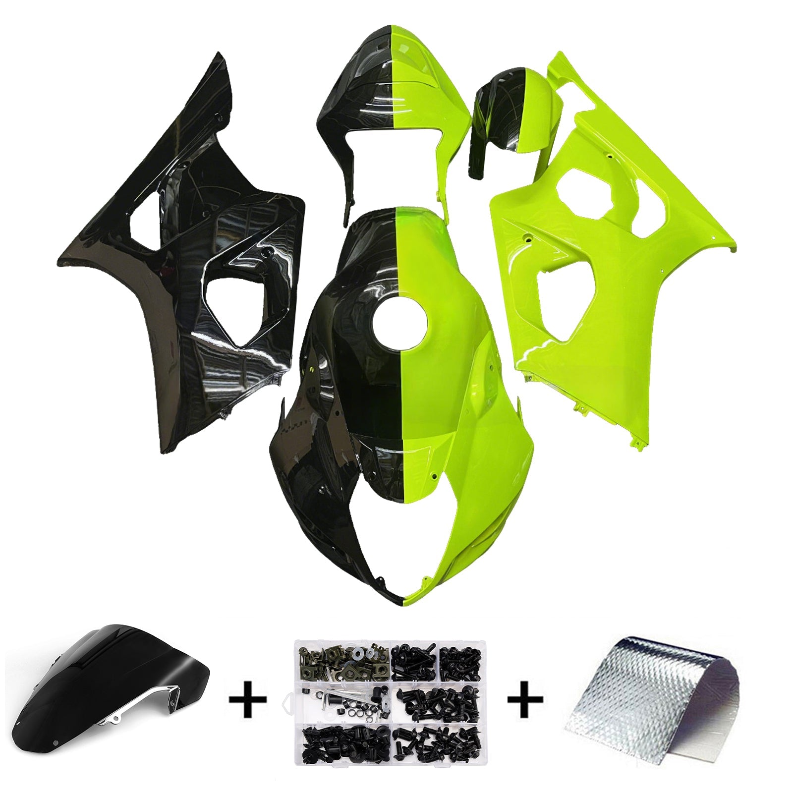 Injection Fairing Kit Bodywork Plastic ABS For Suzuki GSXR1000 2003-2004 K3