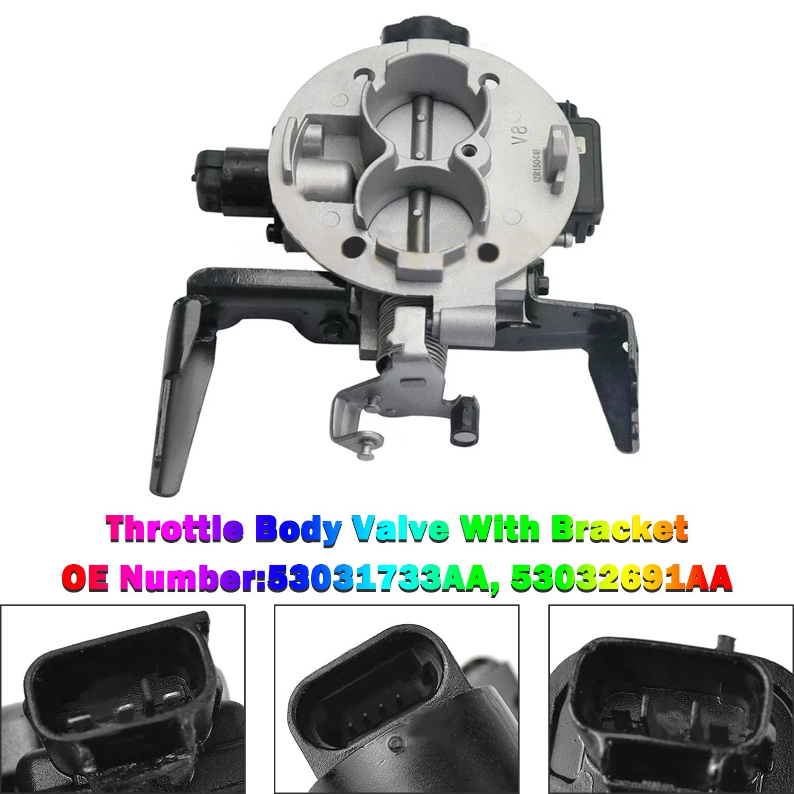 1999-2001 Dodge Ram 3500 8 Cyl 5.9L Throttle Body 53031733AA 53032691AA