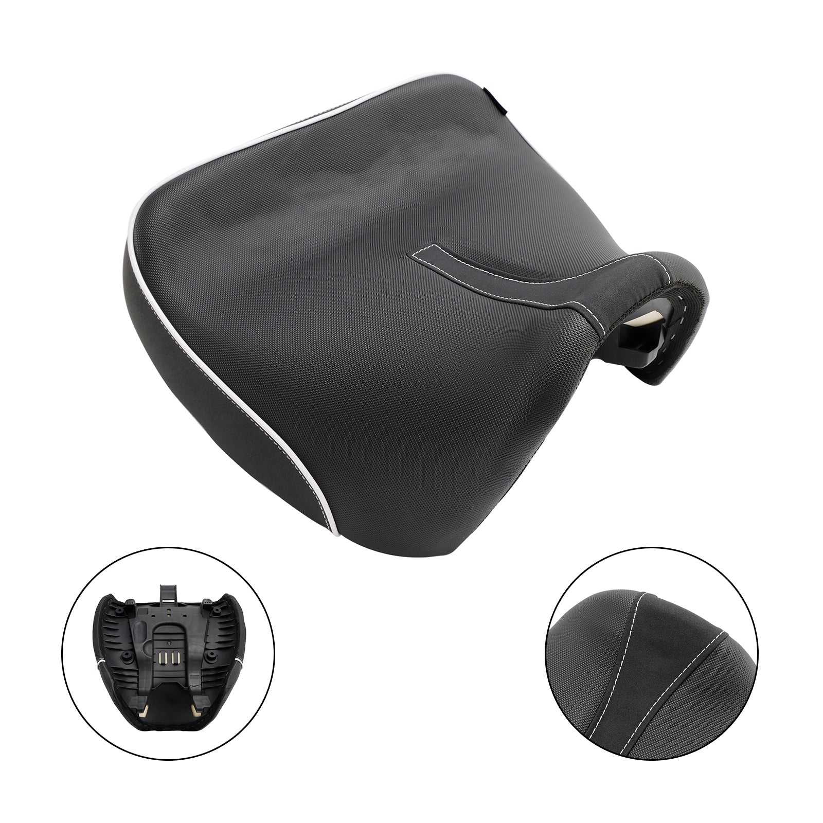 2021-2023 Pan America 1250 Front Driver Raider Seat Pillion Saddle White