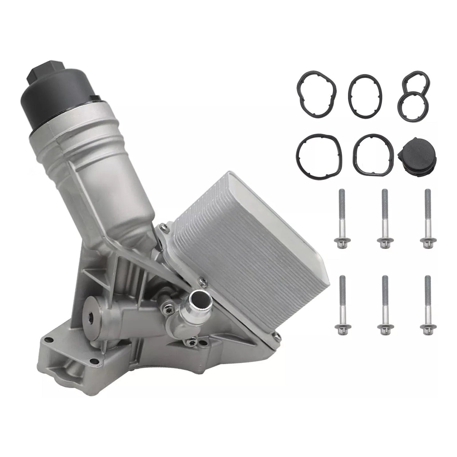 2019 BMW X4 GAS Turbocharged Engine Oil Cooler Filter Housing 11428583895