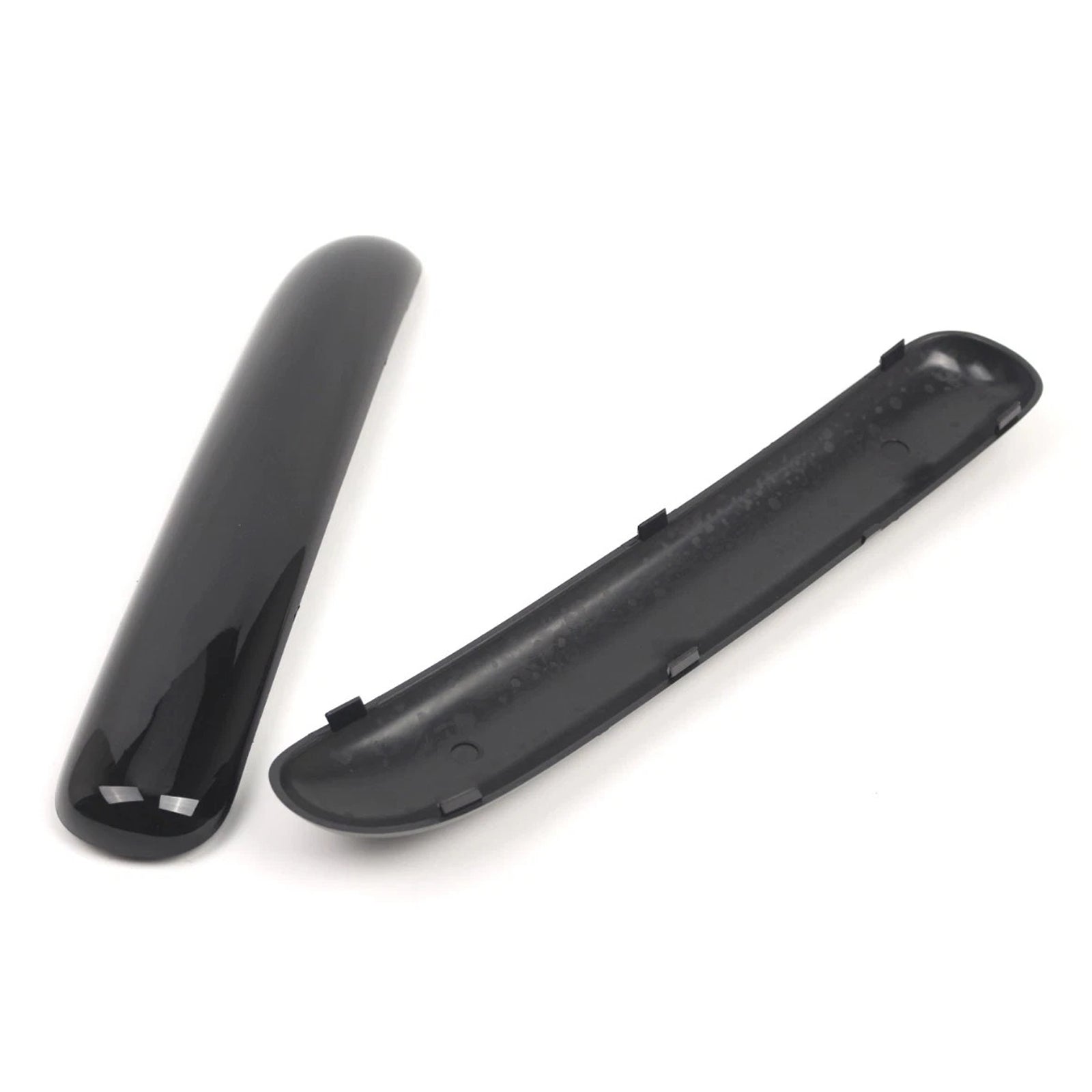 2001-2004 Mini One Cooper R50/R52/R53 Pair Front Bumper Trim Set Glossy Black