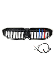 2019-2022 BMW 3 Series G20 M-Style Black Kidney Grille Grill 51138072085