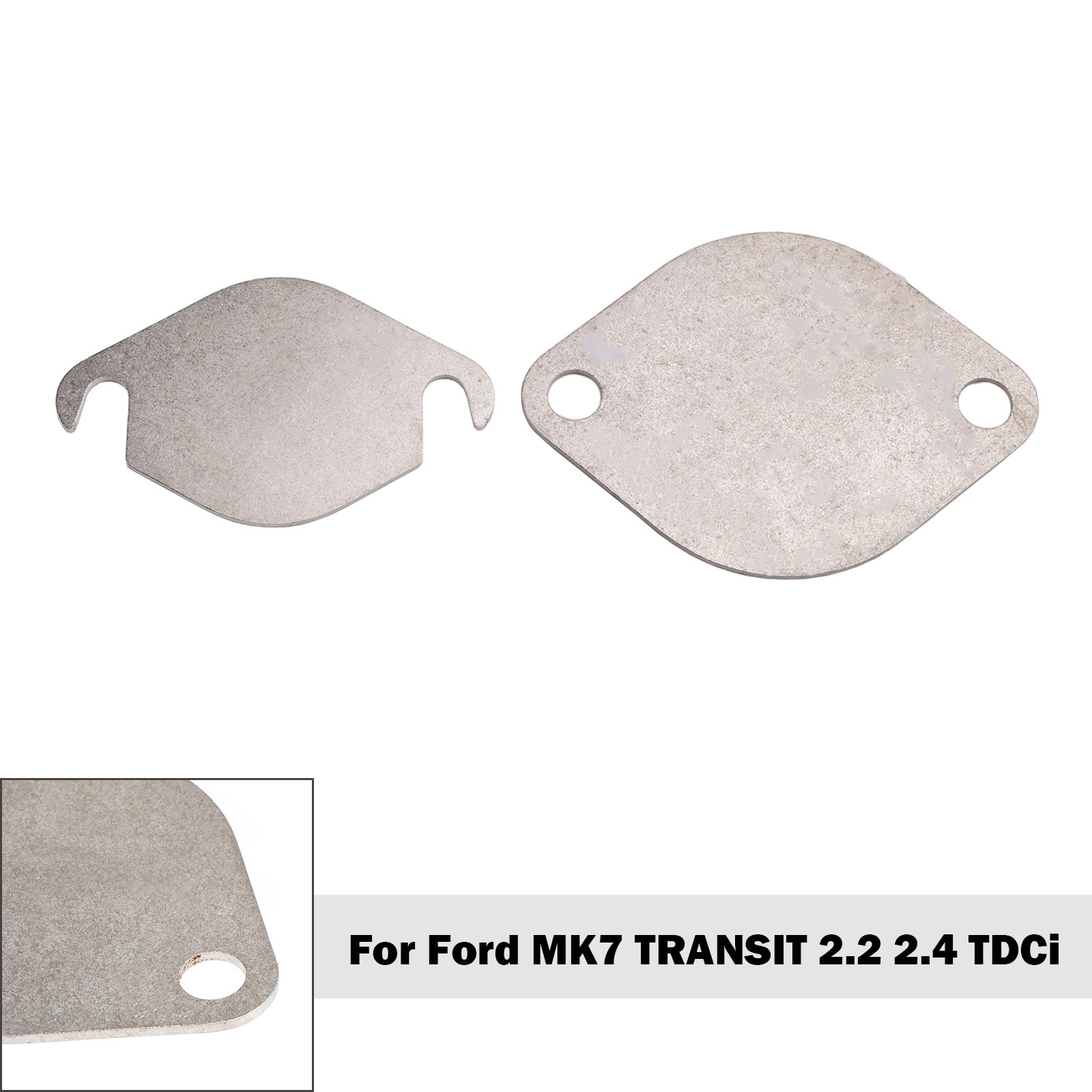 EGR Valve Blank Plate for Ford MK7 Transit 2.2 2.4 TDCi for Land Rover 2.4