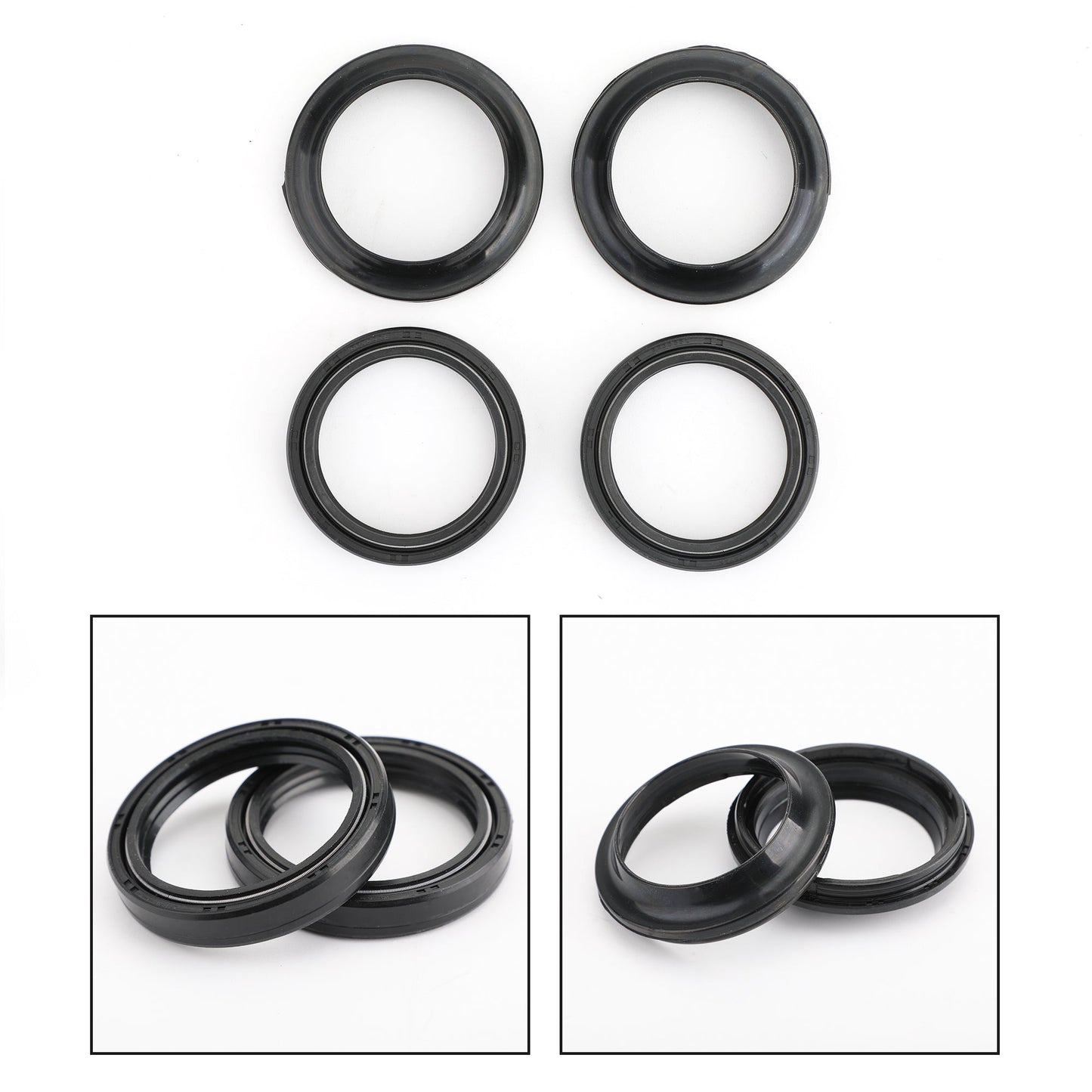 Fork Oil Dust Seal Repair Rebuild Kit Fit For Yamaha YZF-R6S 2006-2009 Victory Vegas 2003-2005 Suzuki GSX-R1000 2001-2008