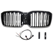 2022-2025 BMW X3 G01 X4 G02 Double Slat Glossy Black Bumper Kidney Grille