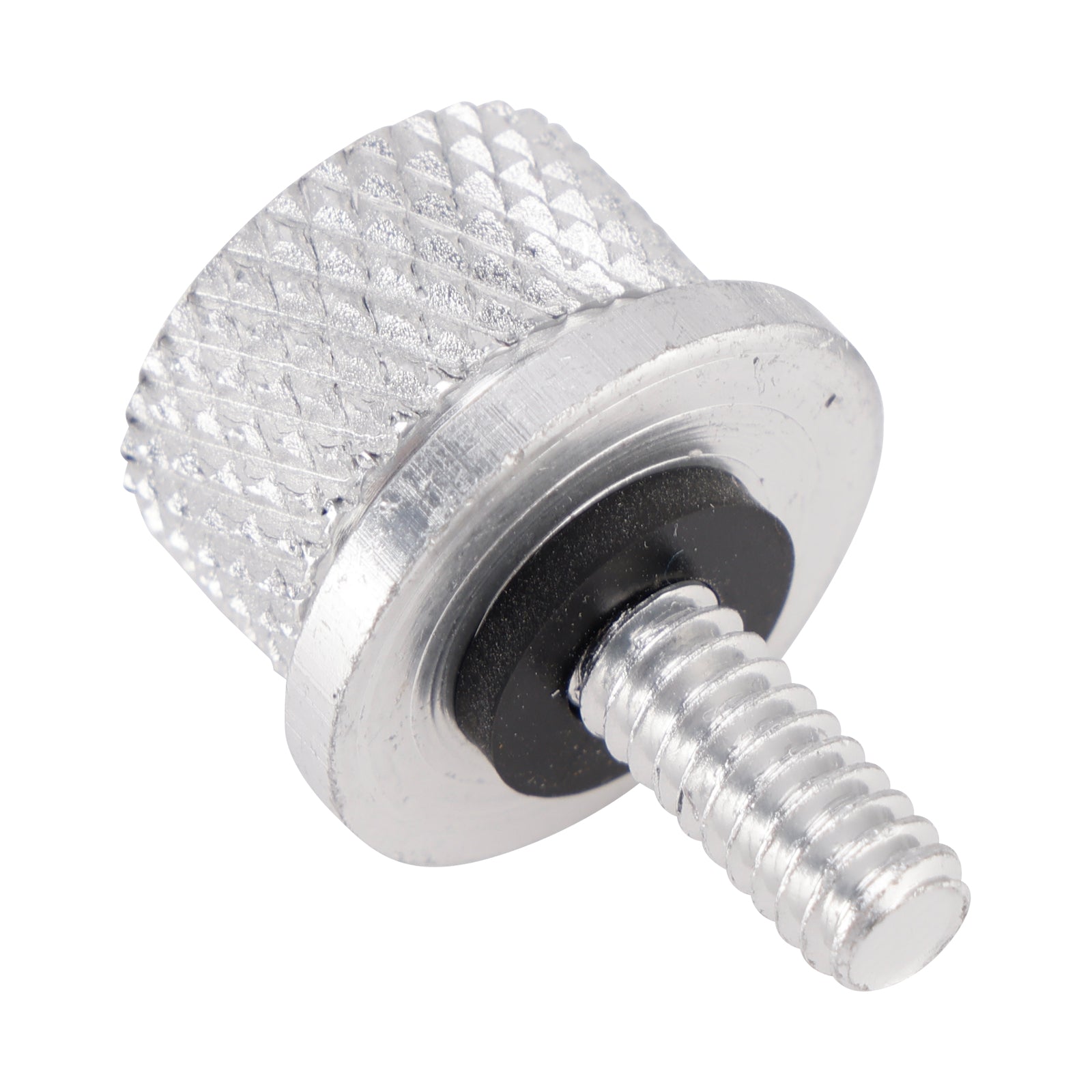 1/4"-20 Silver Seat Bolt Screw Plate Release Kit For Touring Softail Dyna 96-23