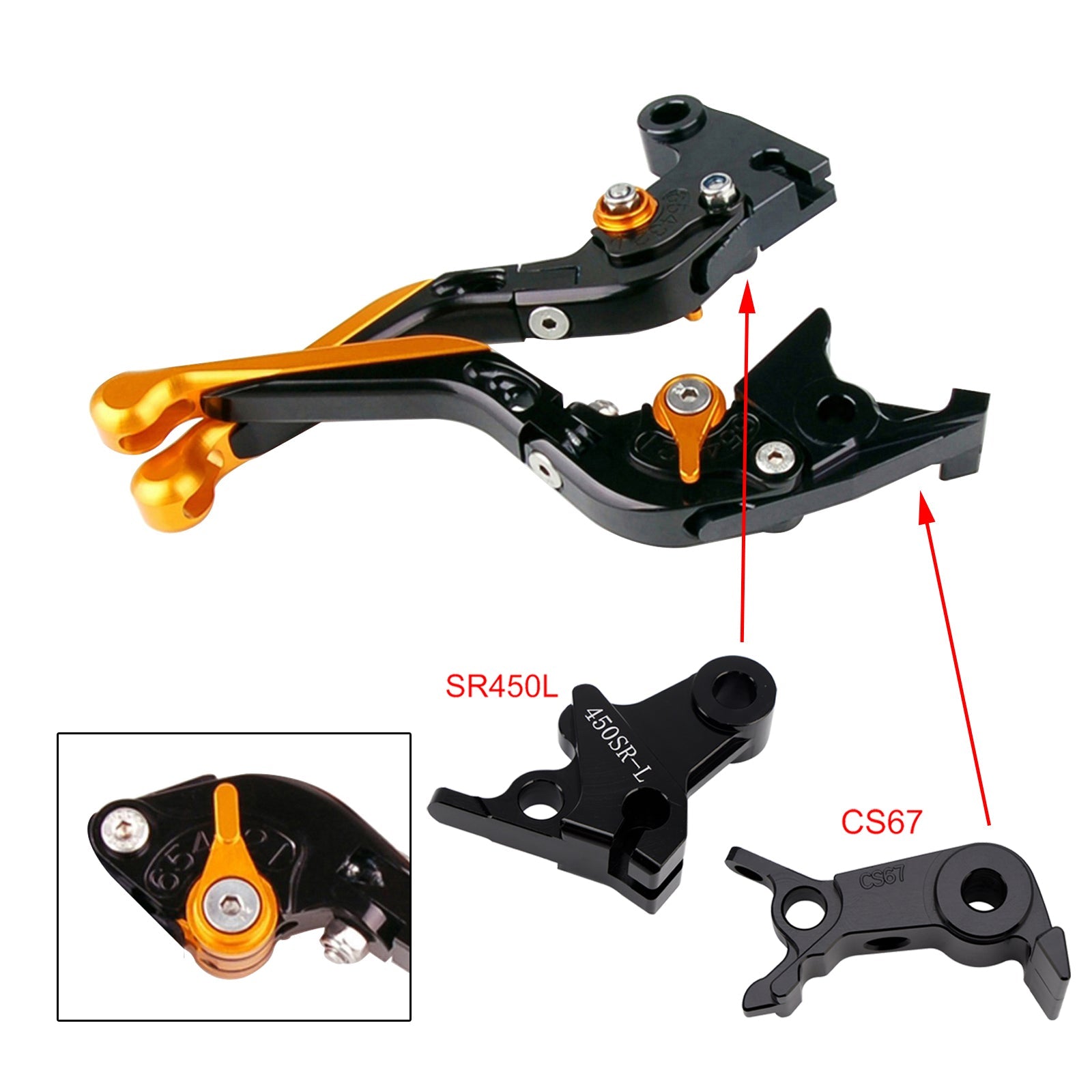 Adjustable Clutch Brake Lever fit for VOGE DS900X 900DSX 2024-2026