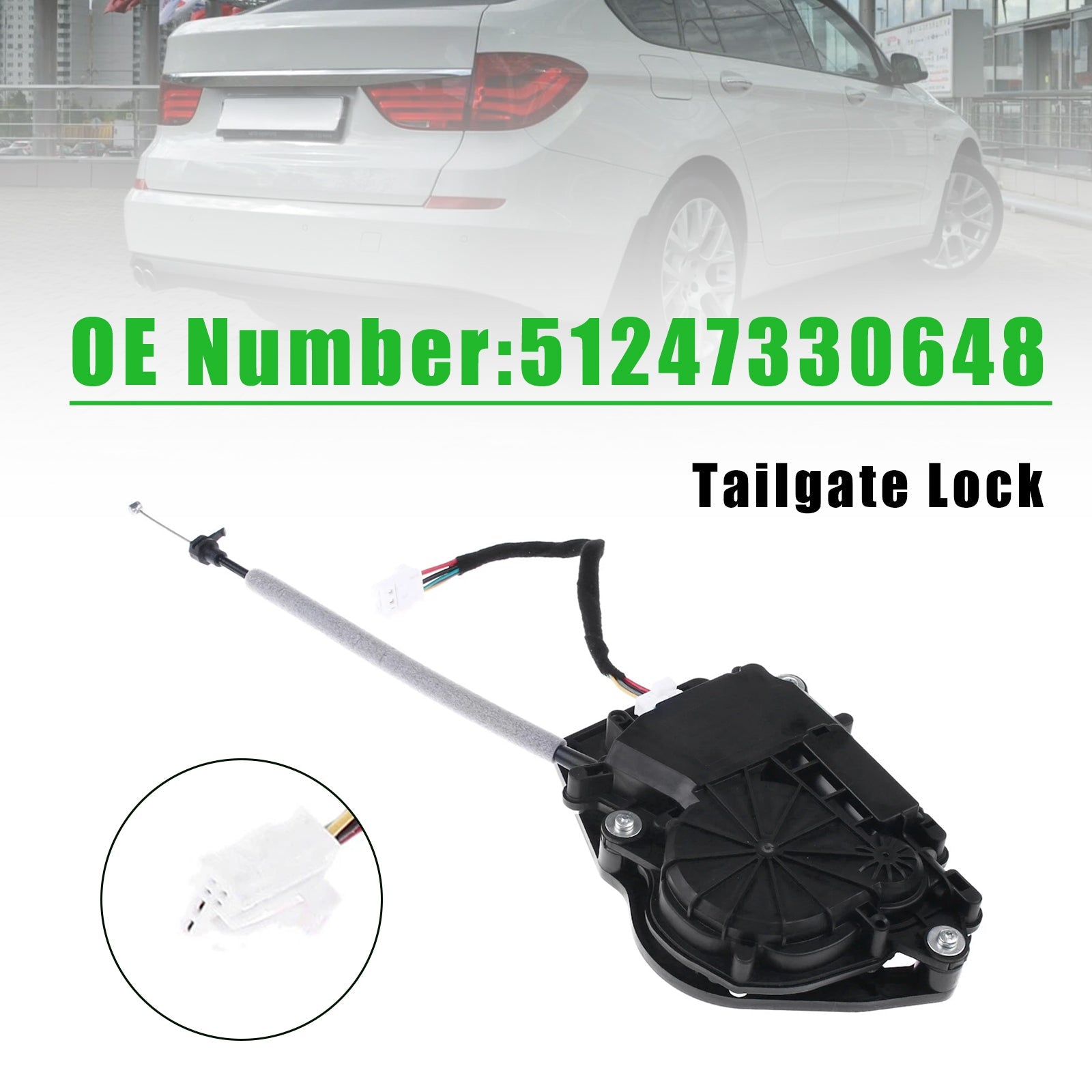 Tailgate Lock Trunk Lock 51247330648 For BMW 5 Series GT F07 hatchback