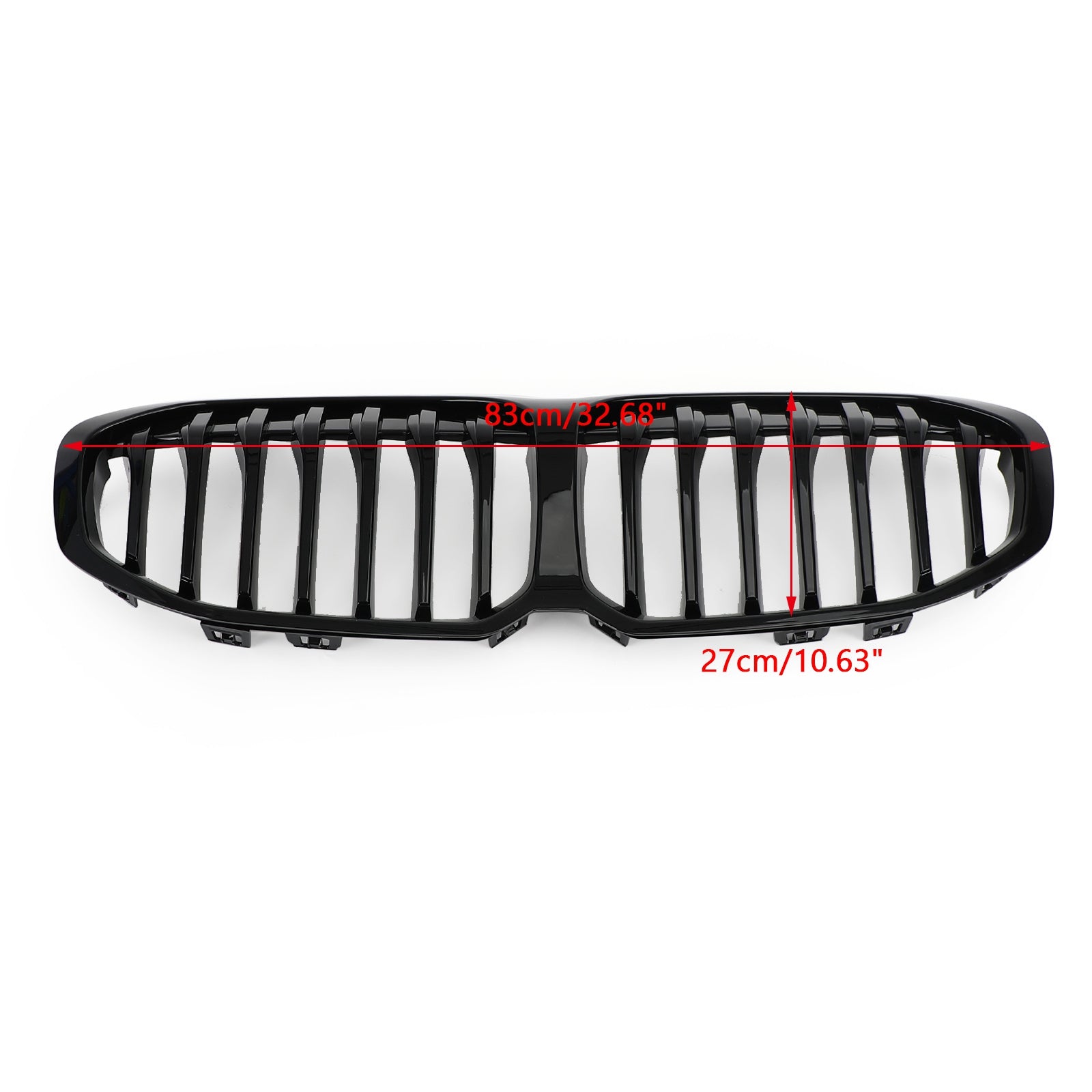2019-2023 BMW F40 1-Series Gloss Black Front Replacement Hood Grille 51138080490