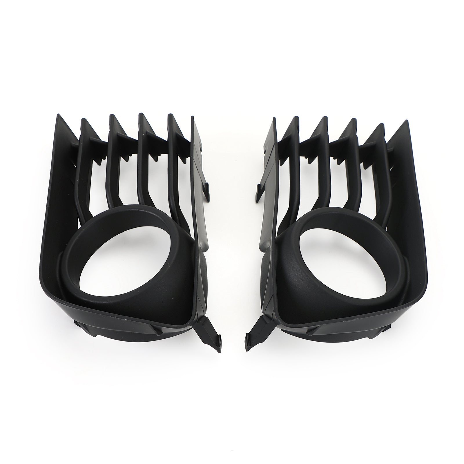 2004-2009 Toyota Prius (NHW20) 2pcs Bumper Fog Light Grille Grill Trim Cover 53113-47030 53112-47030 Black Generic