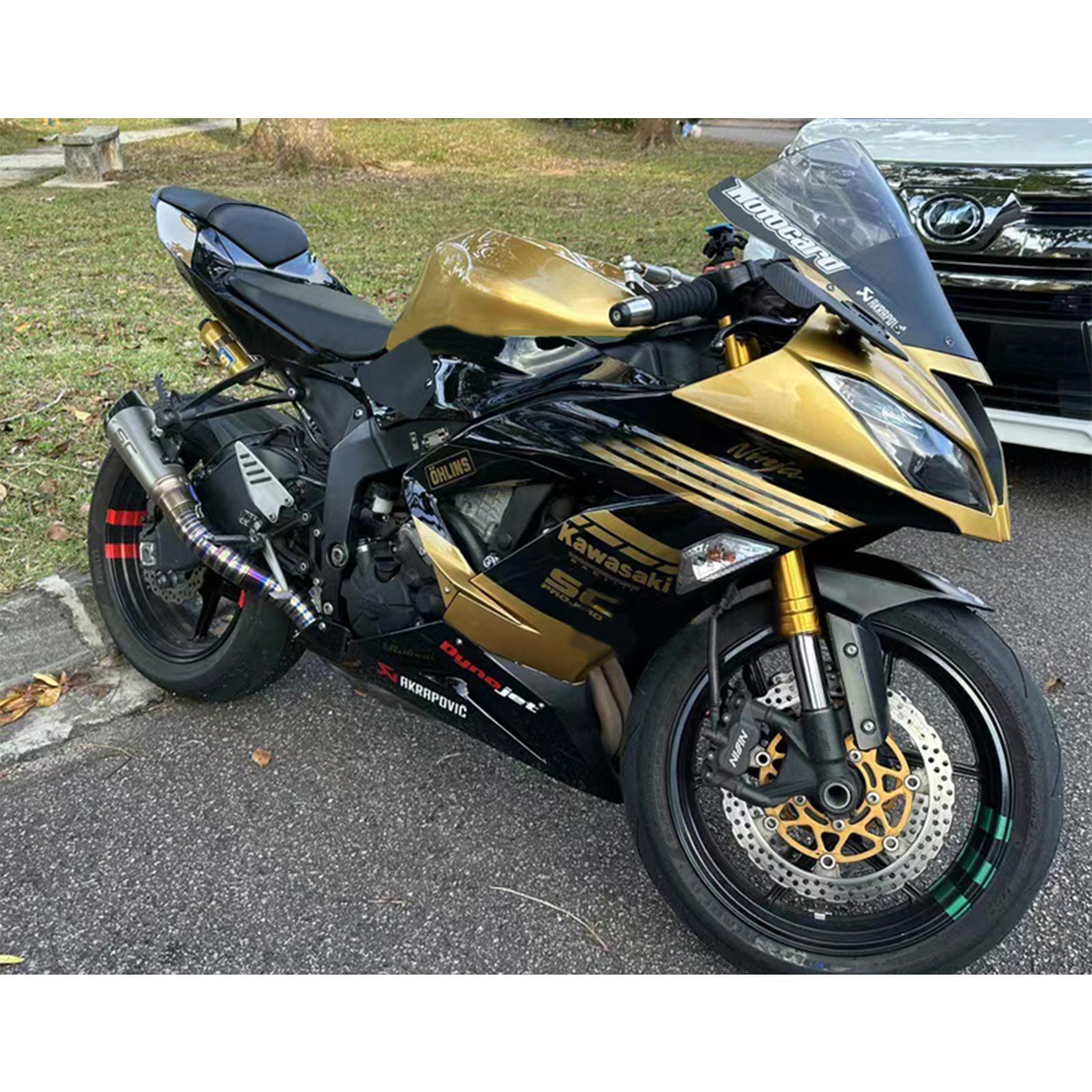 2013-2018 Kawasaki ZX6R 636 Fairing Kit Bodywork Plastic ABS