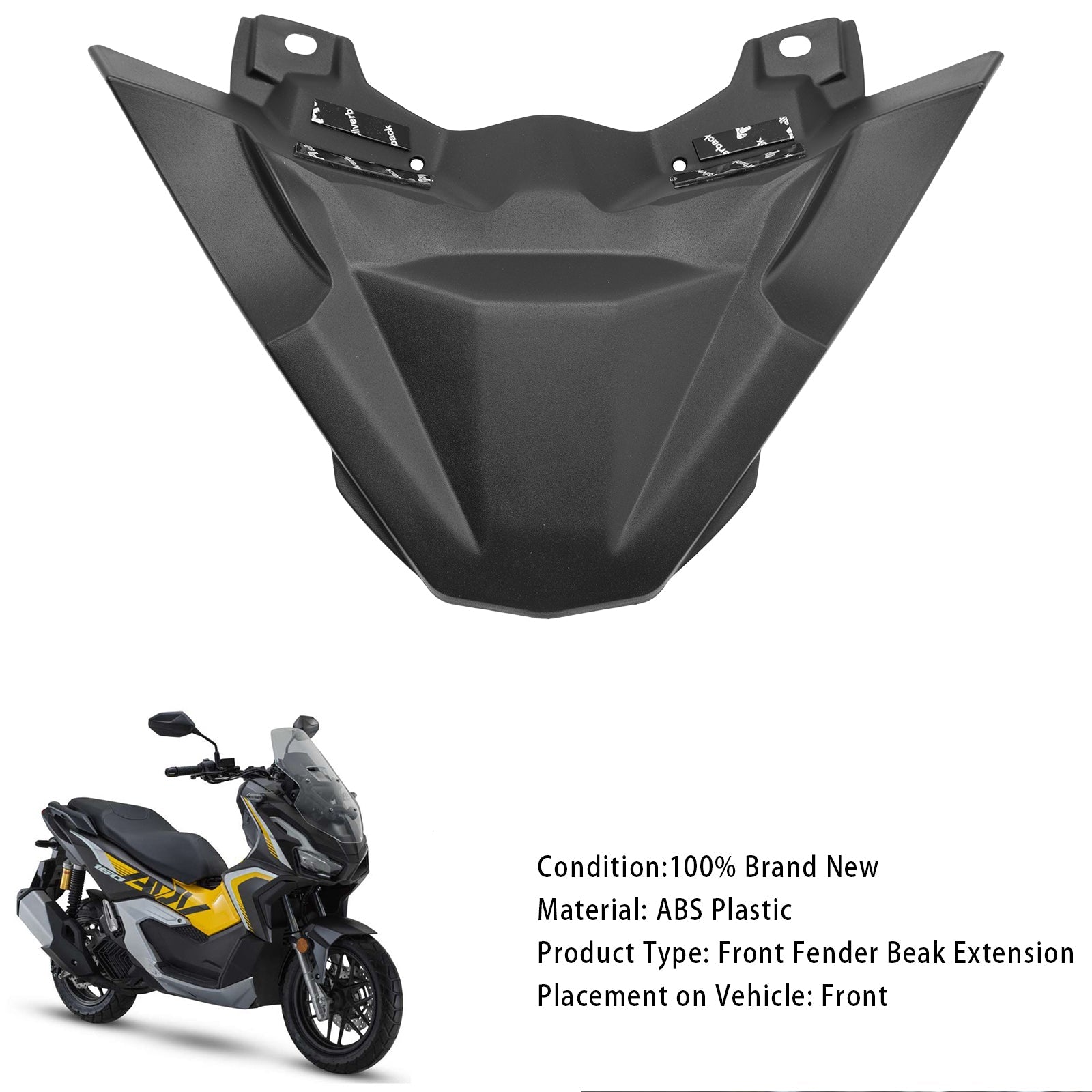2023-2024 Honda ADV 160 Front Beak Extension Nose Panel Fairing