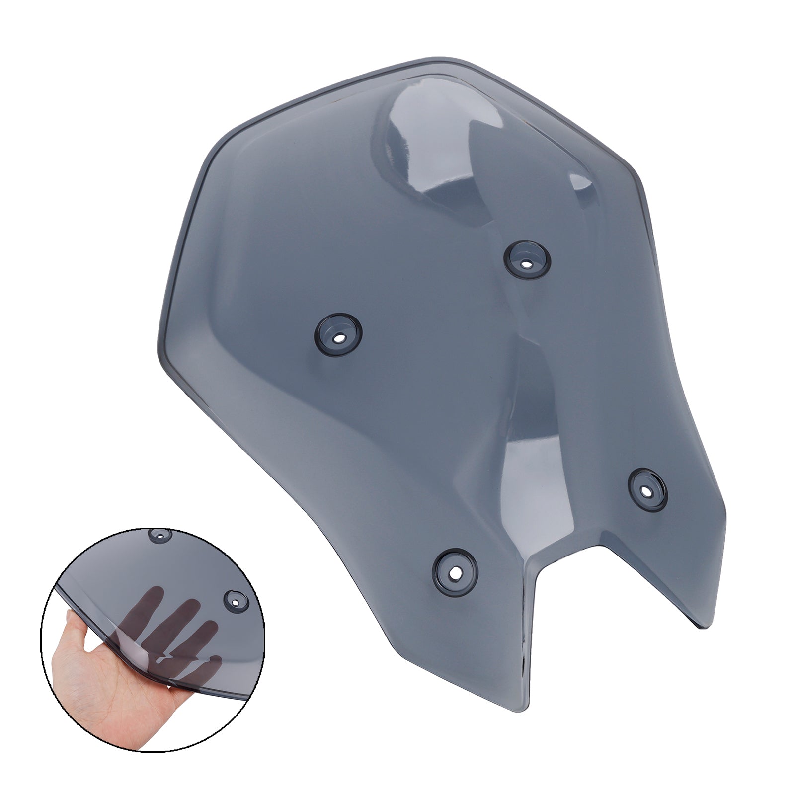 2025- KAWASAKI Z900 ABS Plastic Windshield Windscreen