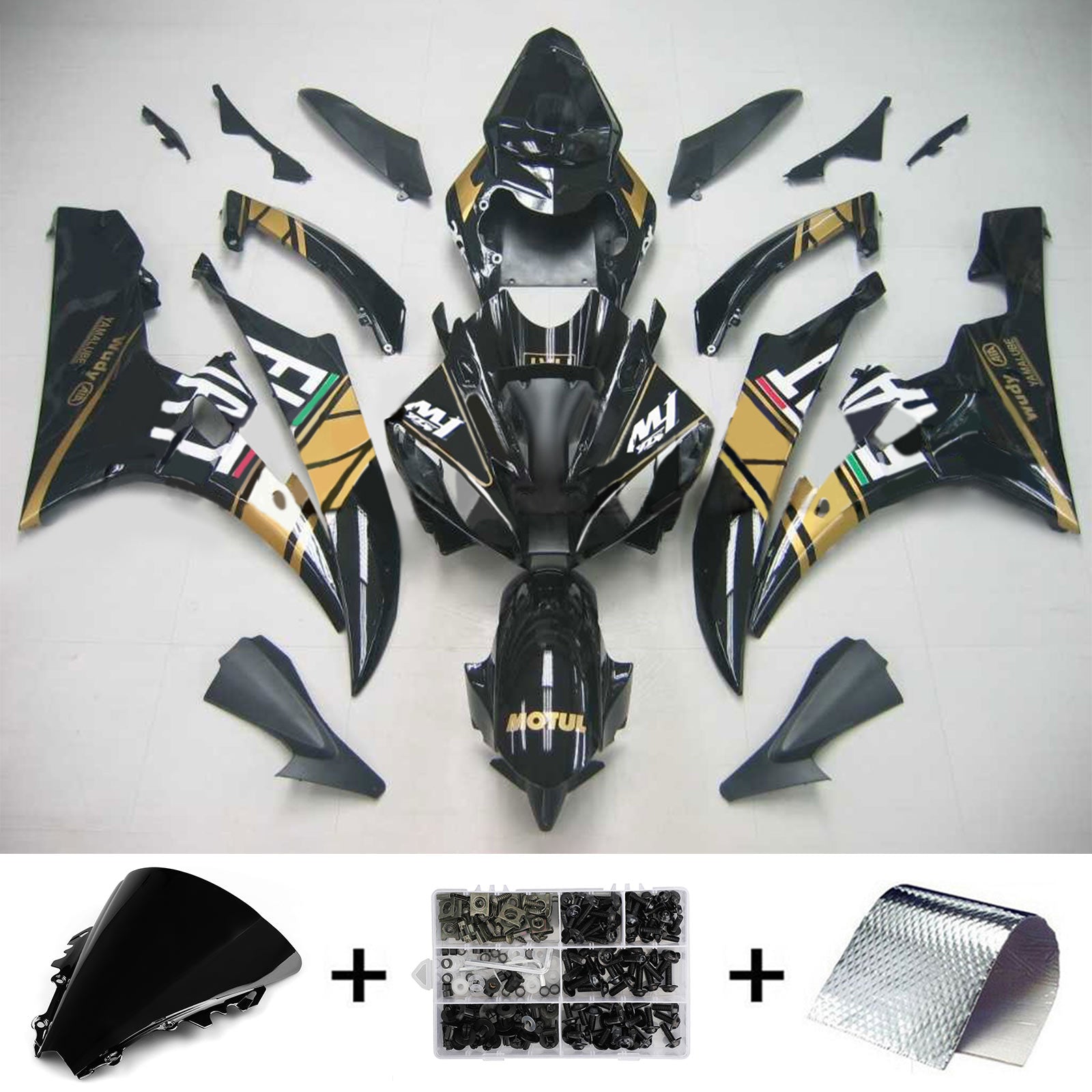 2006-2007 Yamaha YZF 600 R6 Fairing Kit Generic