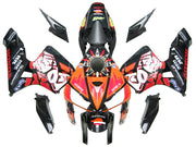 2005-2006 Honda CBR 600 RR Black Valentino Rossi Racing Fairings Generic