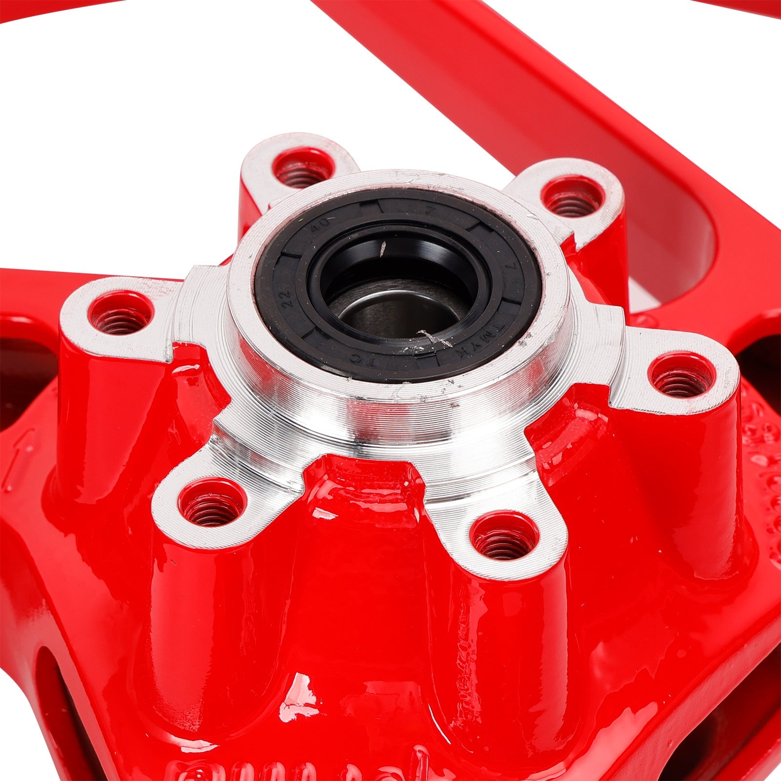 2026 Aprilia RS660 e5+ (base model) Front Wheel Rim 17 x 3.5" Red 2B005585