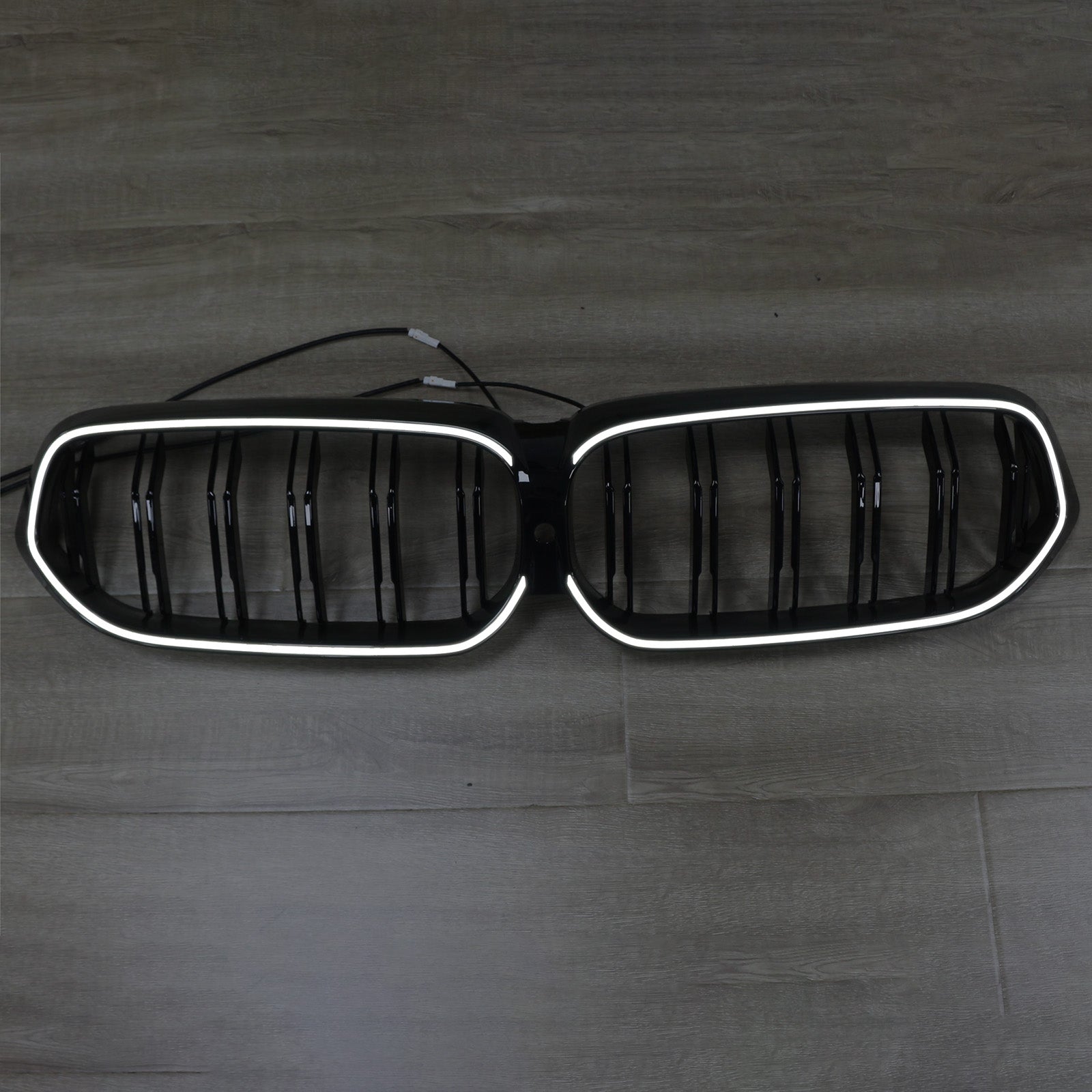 2020-2025 BMW 6 Series G32 Double Slat Black Front Kidney Grill Grille