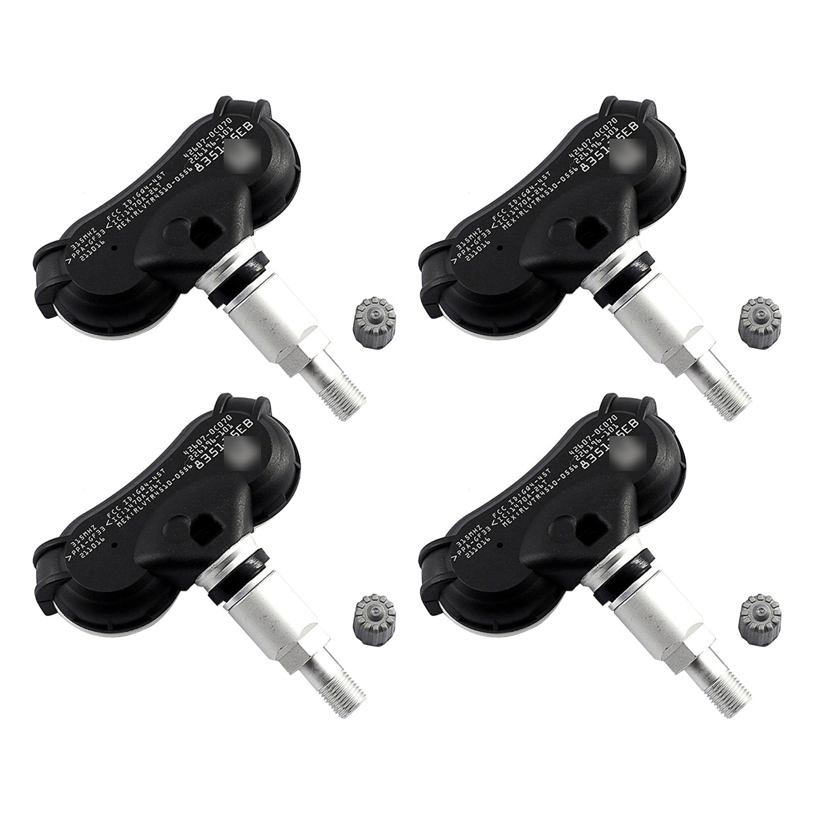 4X TPMS Tire Pressure Sensor For Toyota Sequoia Tundra Sienna 07-20 426070C070