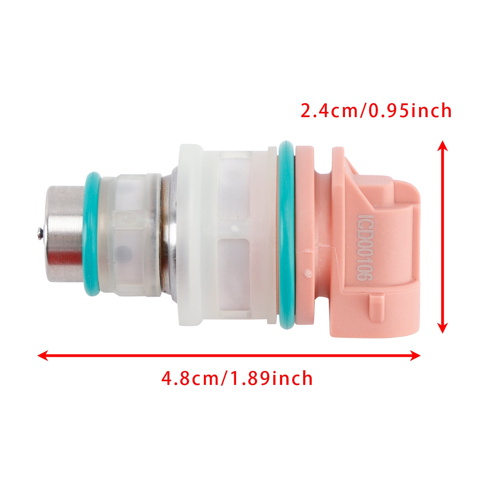 1Pcs Fuel Injector For Opel Corsa 1994-1996 ICD00106 17090342
