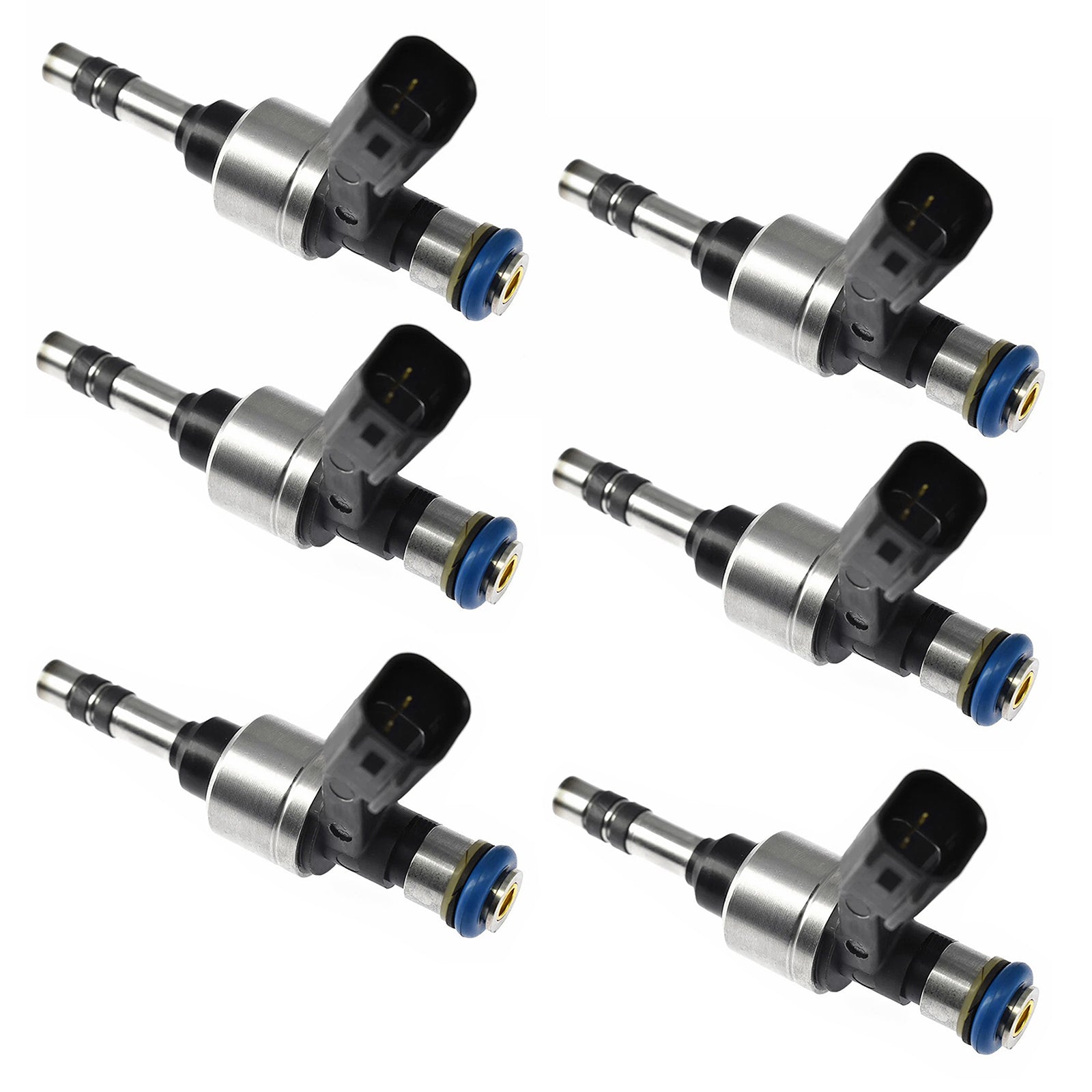 2010-2011 For Cadillac CTS 3.0L/3.6L V6 6Pcs Fuel Injector 12642021