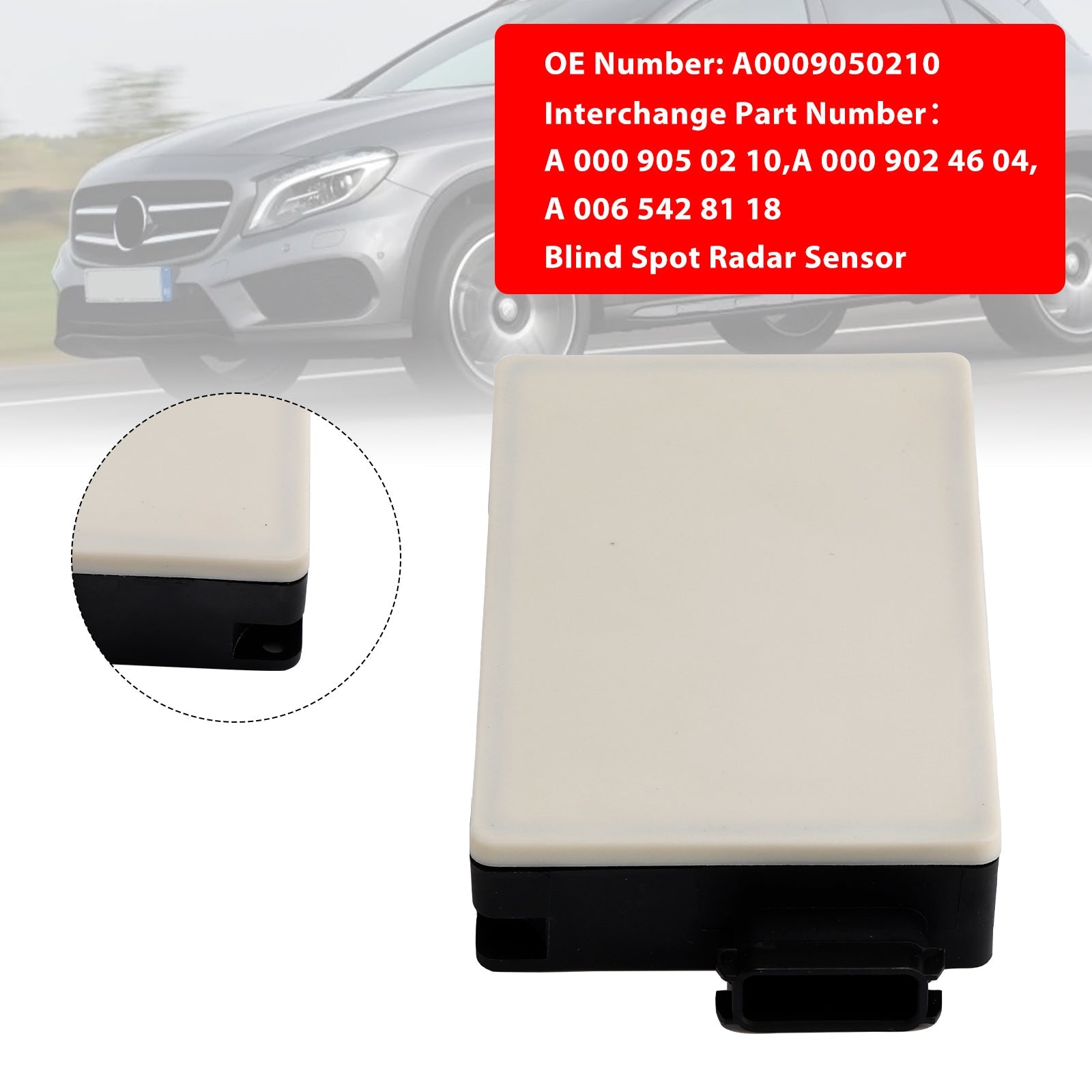 2017-2019 Mercedes-Benz GLC 300 Blind Spot Radar Sensor A0009050210