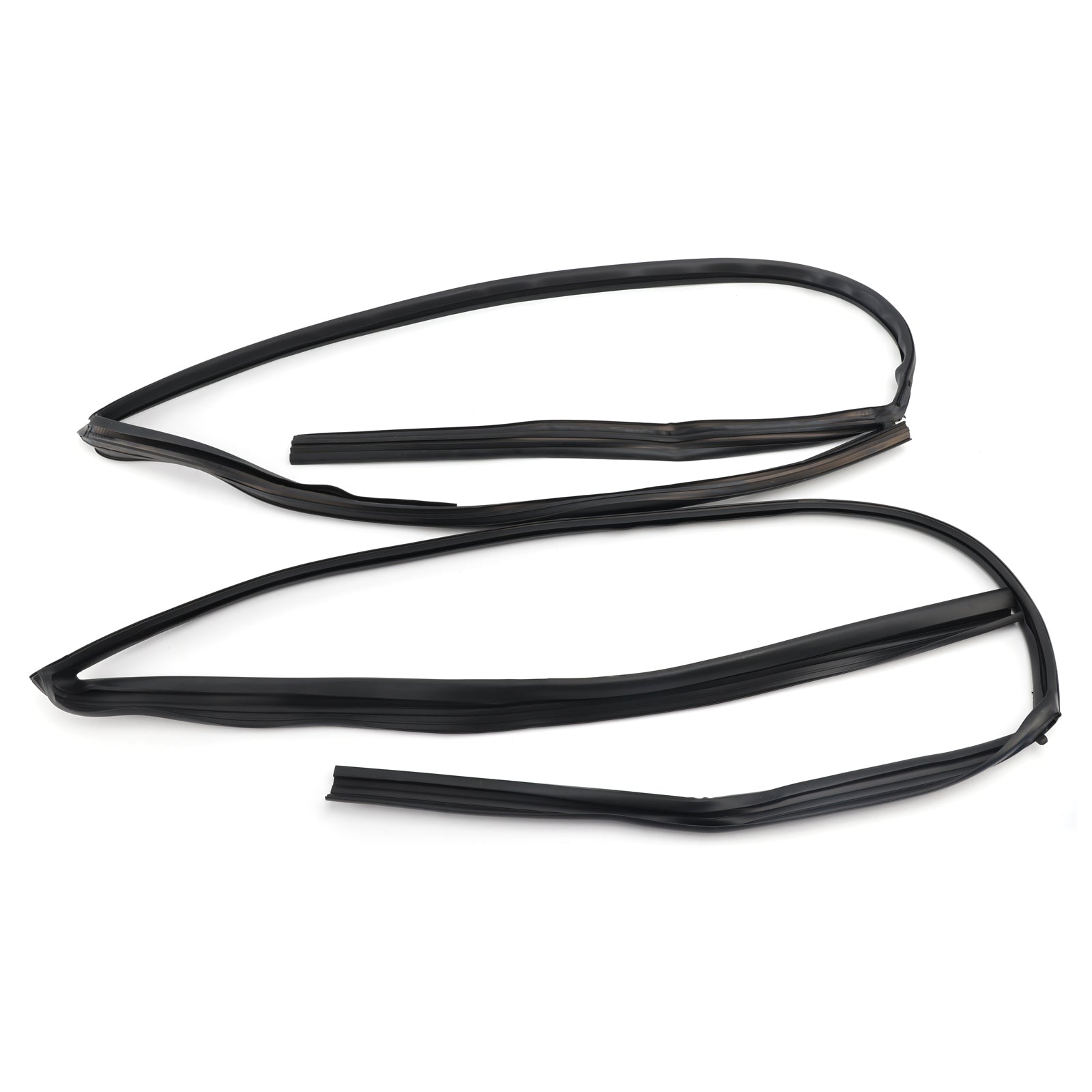 1996-2000 HONDA CIVIC EK4 EK9 2D 3D 2PCS Front Door Glass Run Channel