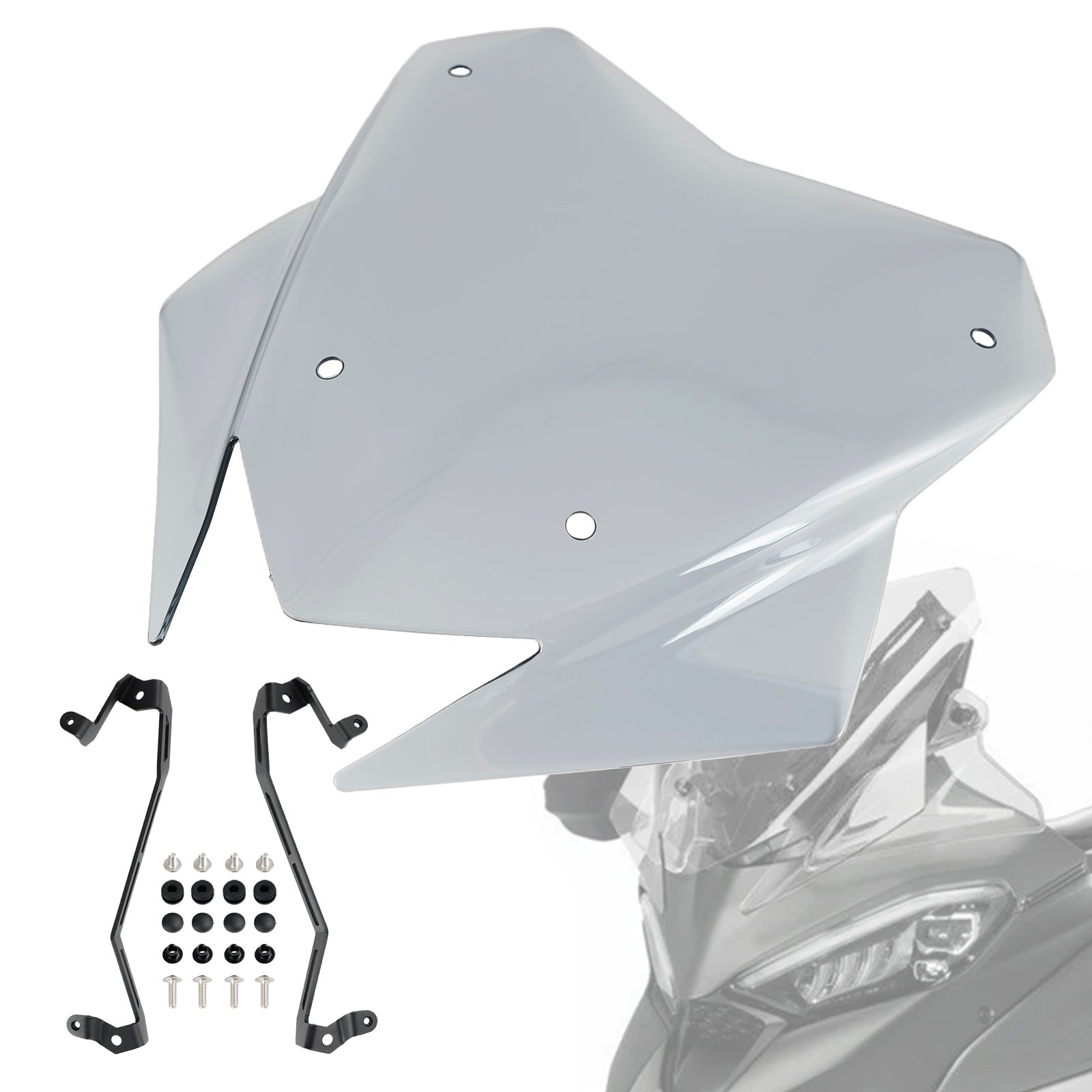 2021-2023 DUCATI MULTISTRADA V4/S/S SPORT Windshield WindScreen Generic