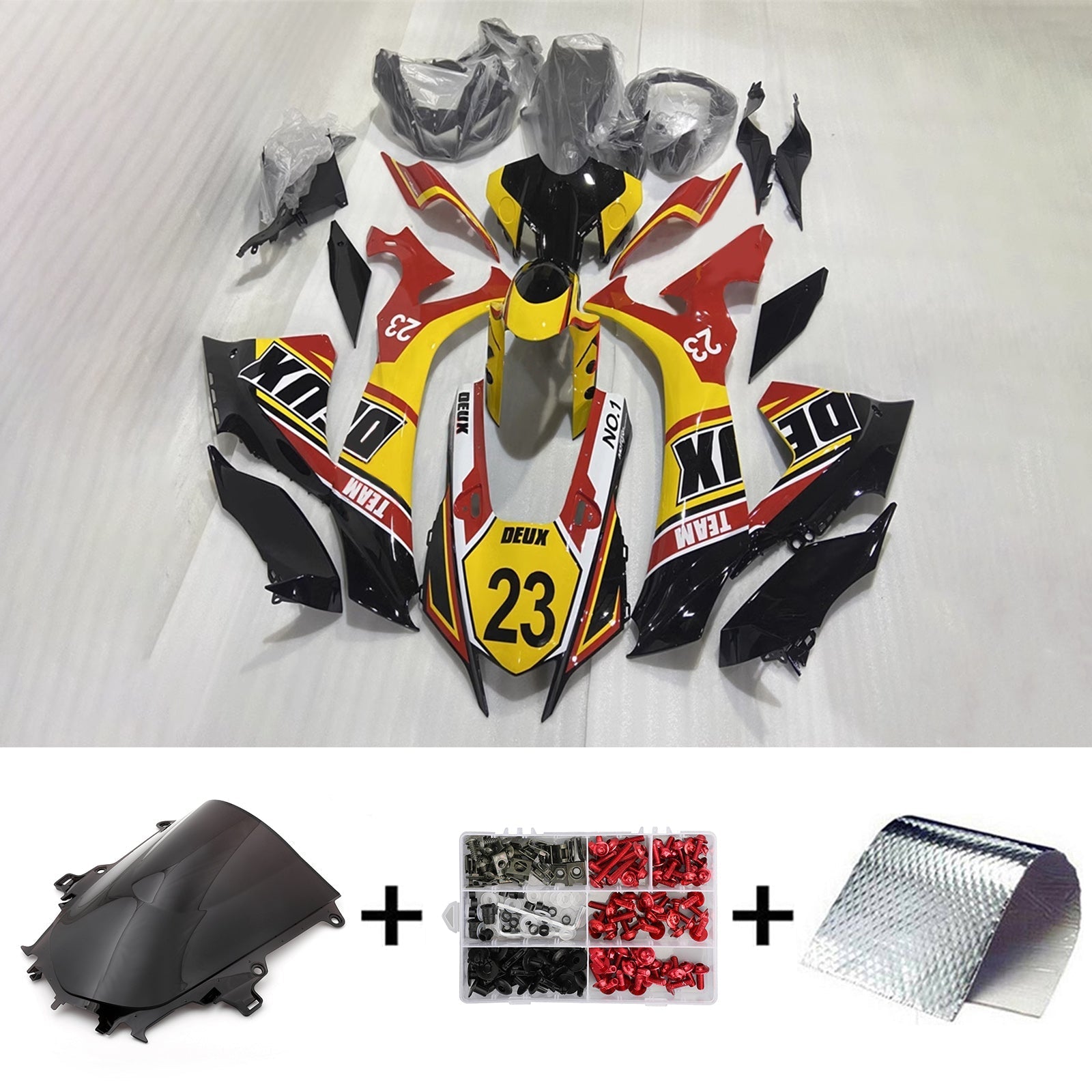 2020-2025 Yamaha YZF R1 Injection Fairing Kit Bodywork Plastic ABS #101