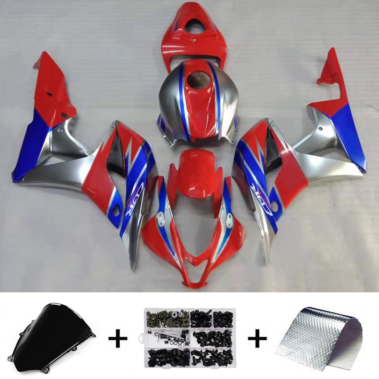 Injection Fairing Kit Bodywork Plastic ABS For Honda CBR600RR 2007-2008 F5
