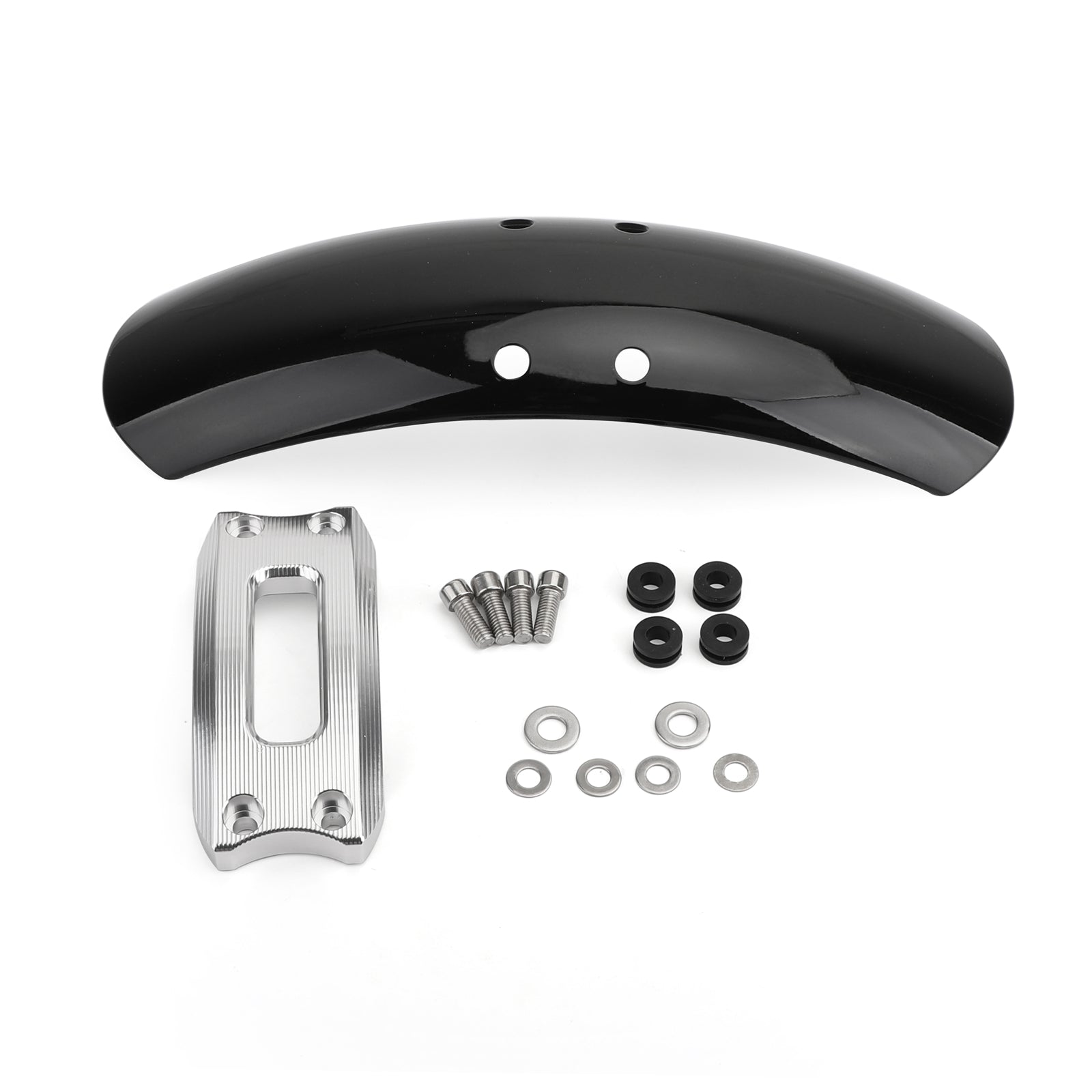2016-2019 BMW R NINE T Scrambler Front Fender Mudguard Silver