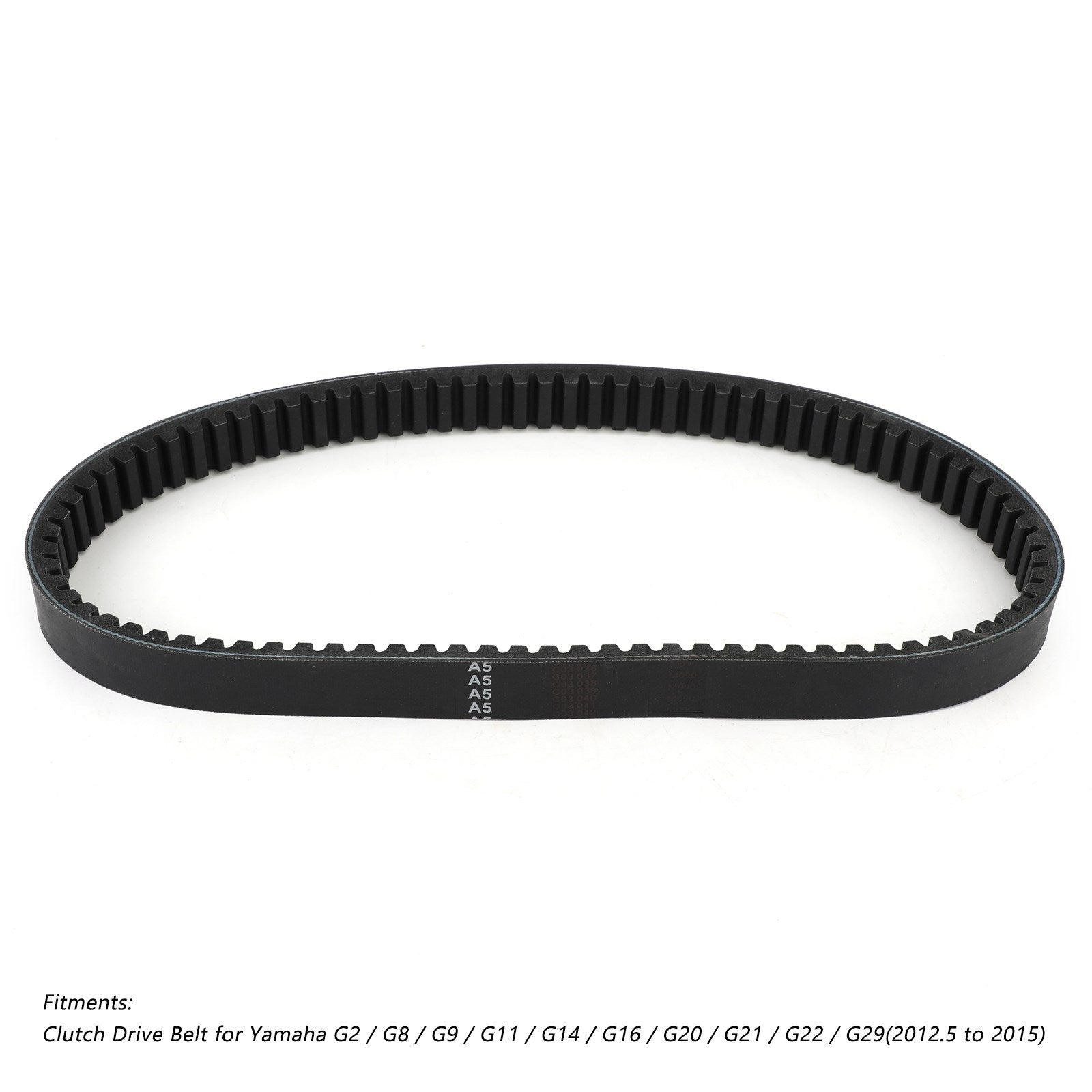 2012.5-2015 Yamaha G2/G8/G9/G11/G14/G16/G20/G21/G22/G29 Golf Cart Clutch Drive Belt J38-46241-00 J55-G6241-00 Generic
