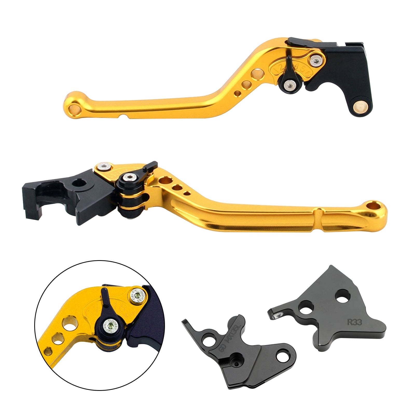 2005-2014 YAMAHA YBR125 Long Clutch Brake Lever