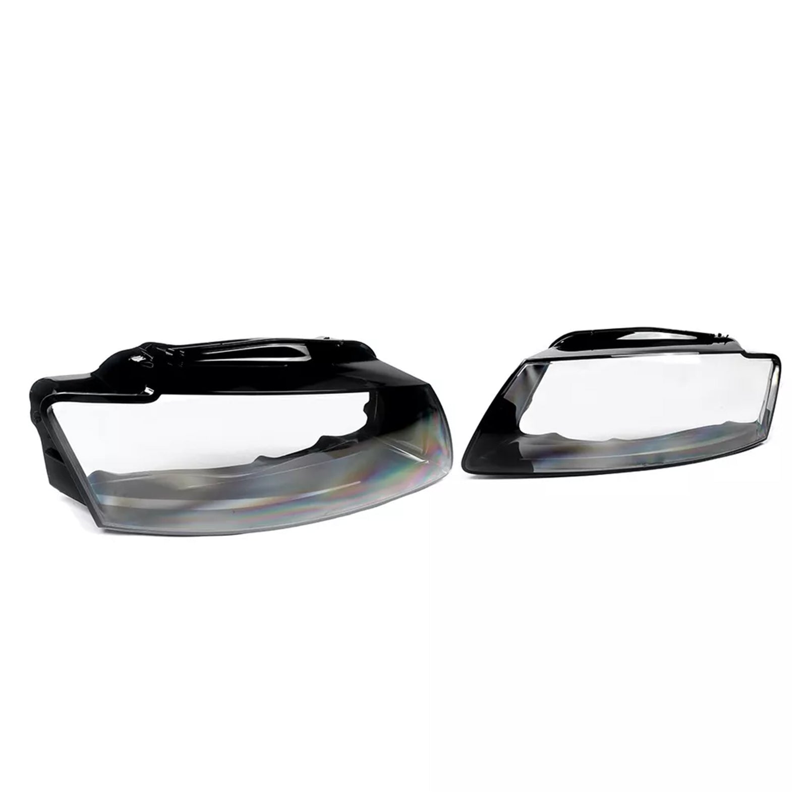 2007-2011 Audi A5/S5 Coupe/Hatchback 2PCS Headlight Headlamp Lens Cover Shell