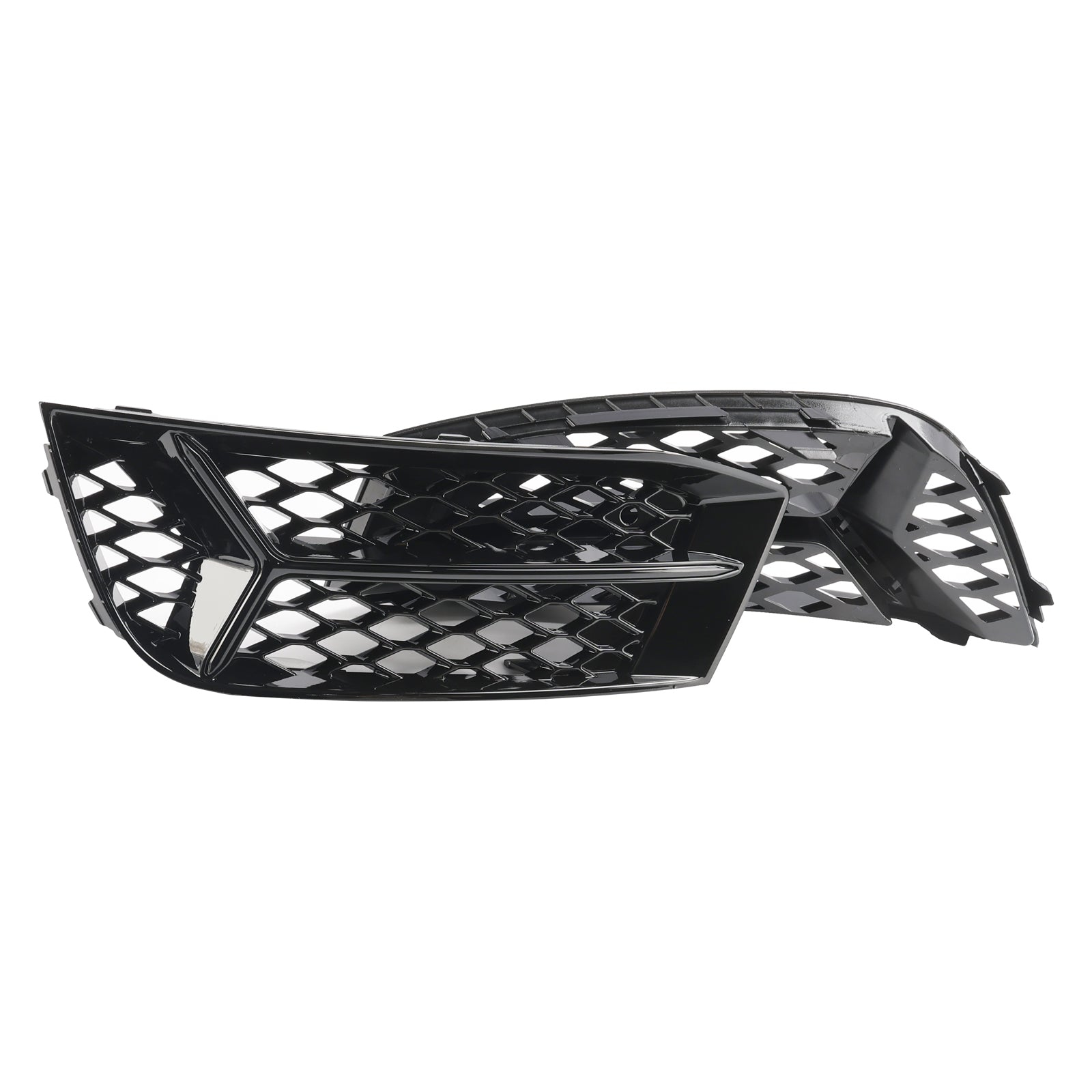 2017-2020 Audi A3 Front Bumper Grill Fog Light Cover Lamp Frame Trim
