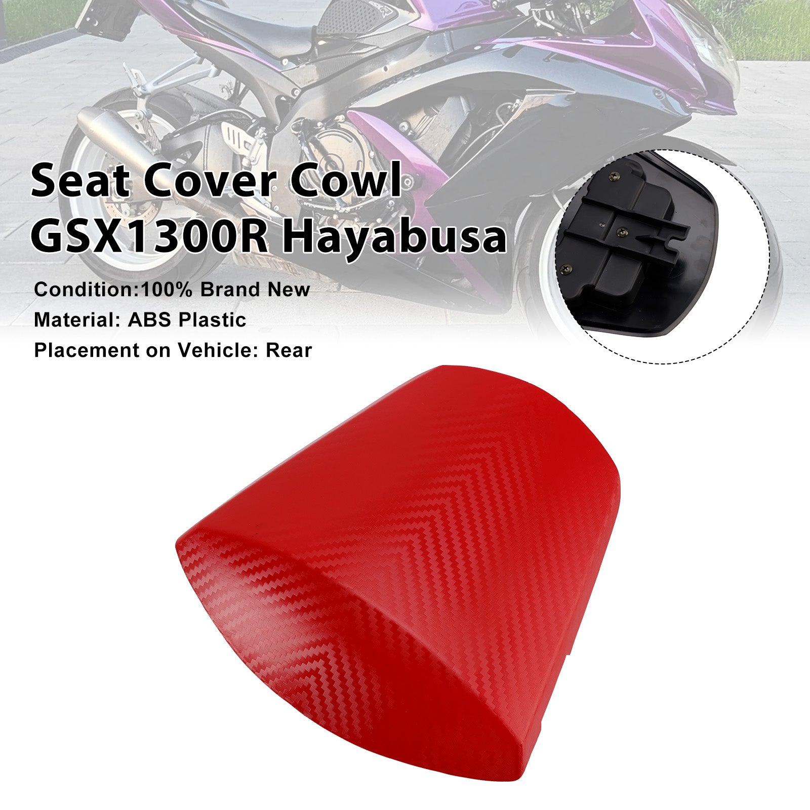 Rear Seat Fairing Cover For Suzuki GSXR600 GSXR750 K11 2011-2026