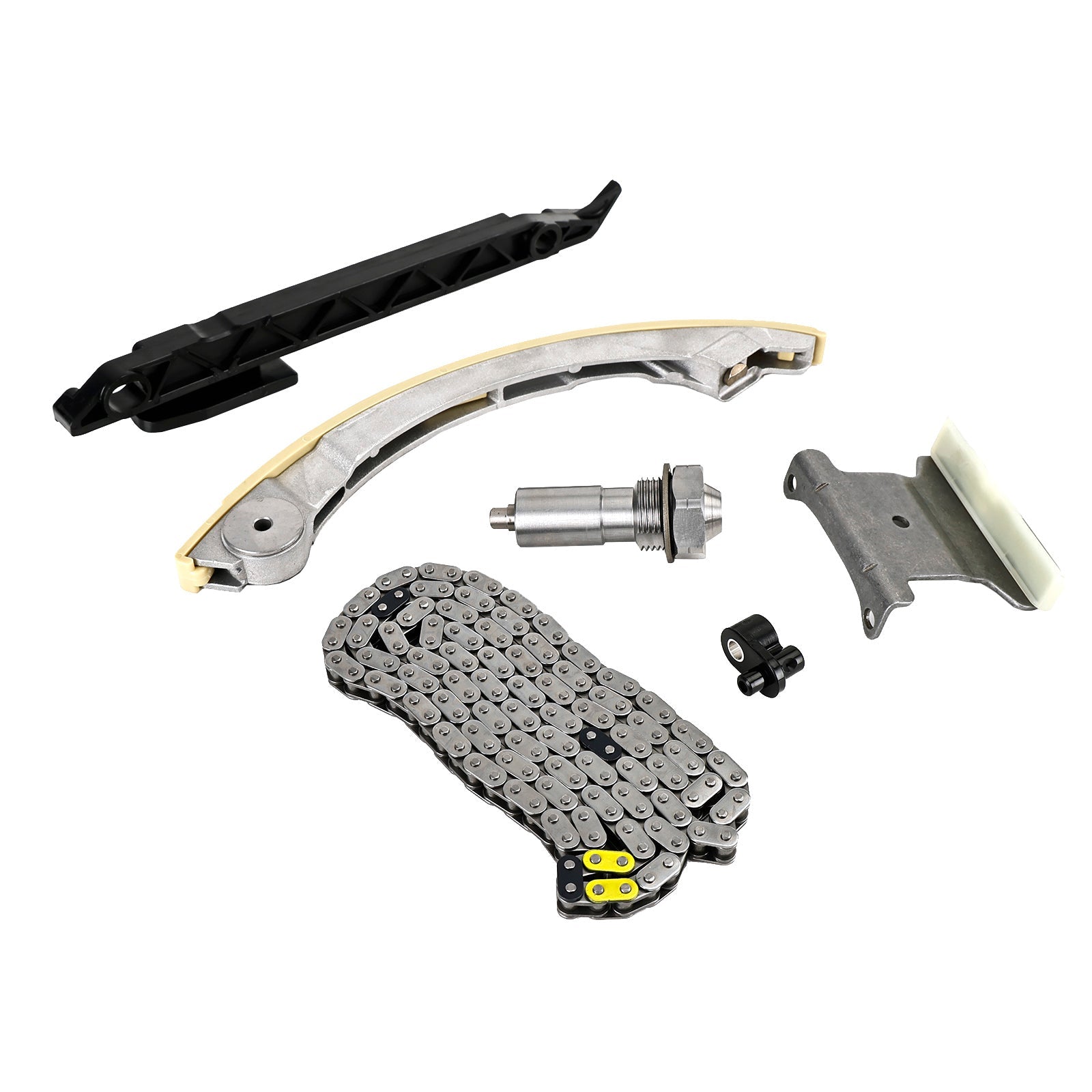 Engine Timing Chain Kit Tensioner Camshaft Adjuster for GM Equipment 12680750