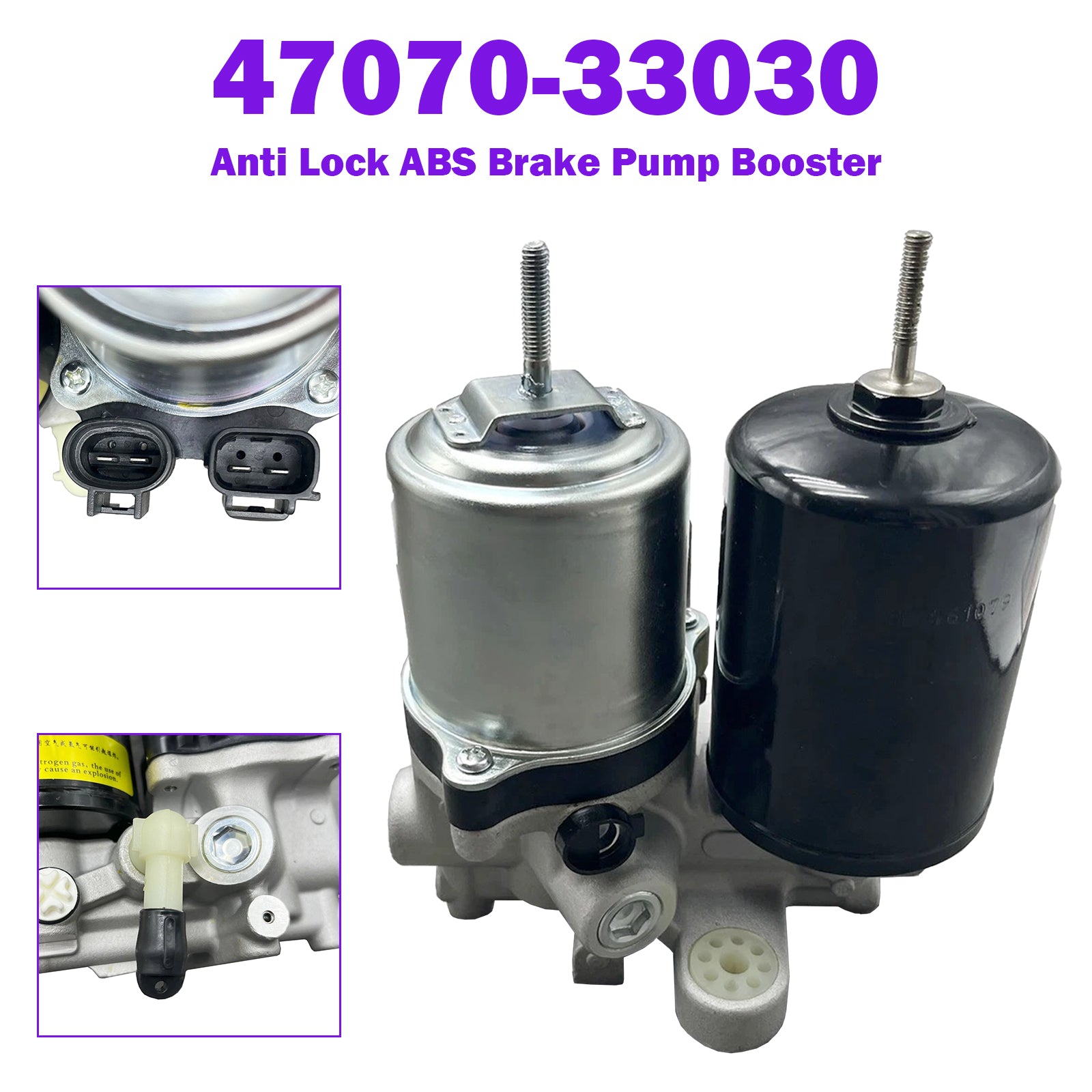 2012-2017 for Toyota Camry Hybrid Anti Lock ABS Brake Pump Booster 47070-33030