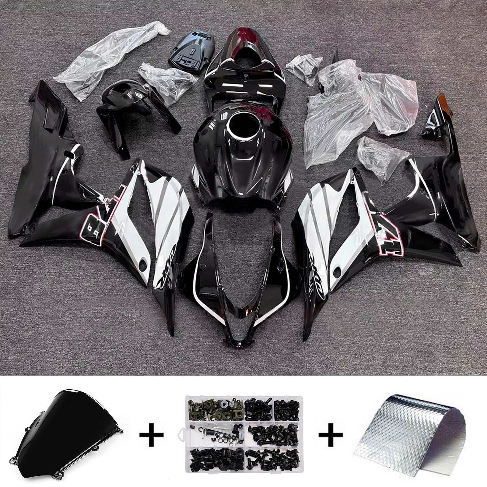 Injection Fairing Kit Bodywork Plastic ABS For Honda CBR600RR 2007-2008 F5