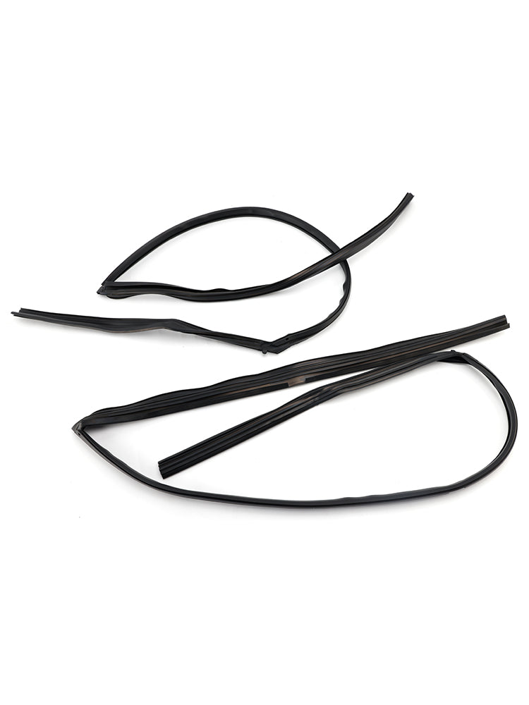 1996-2000 HONDA CIVIC EK4 EK9 2D 3D 2PCS Front Door Glass Run Channel