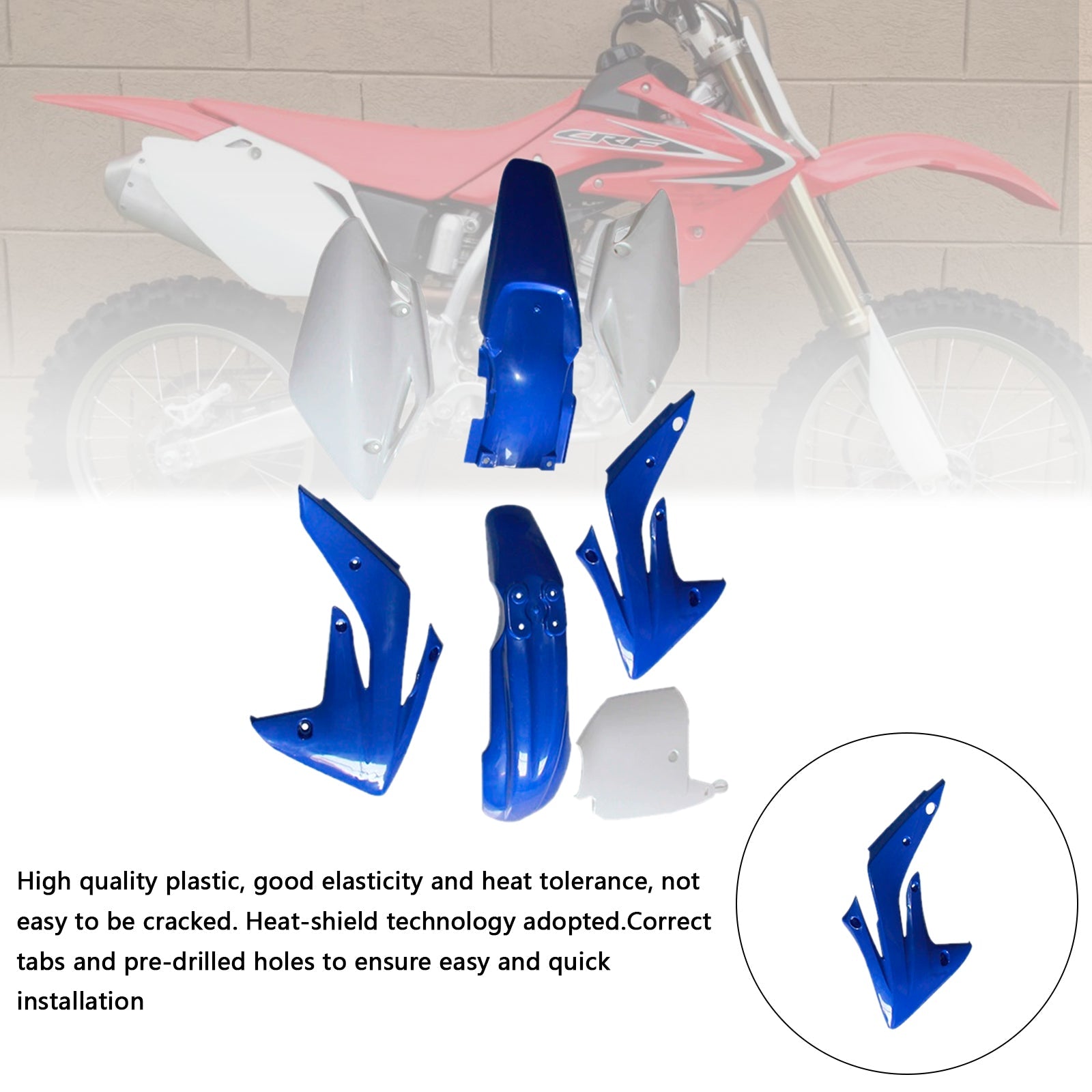 2007-2014 Honda CRF150R/RB Body Plastic Kit Fender Fairing