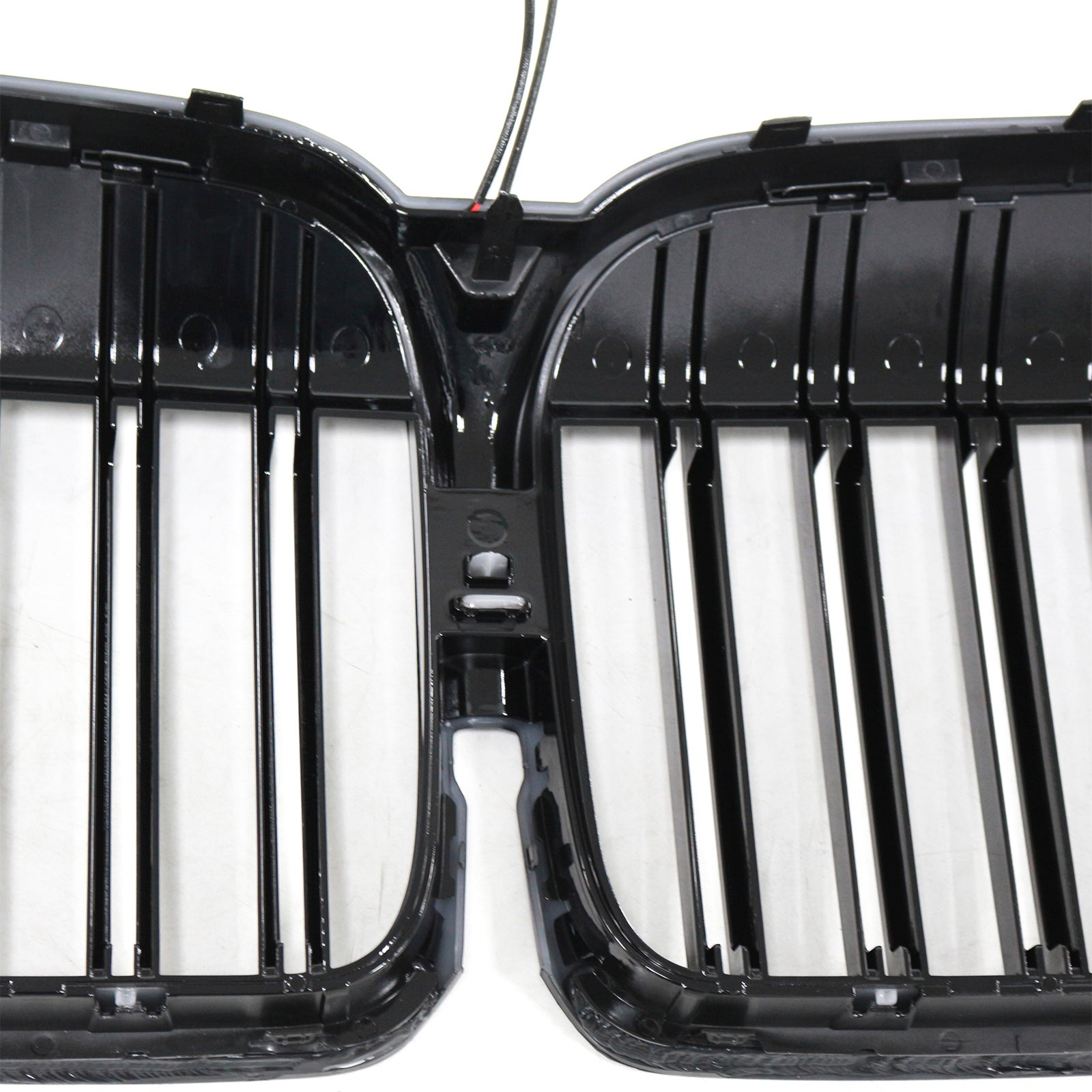 2019-2022 BMW 7 Series G11 G12 Double Slat Gloss Black Front Grill Grille