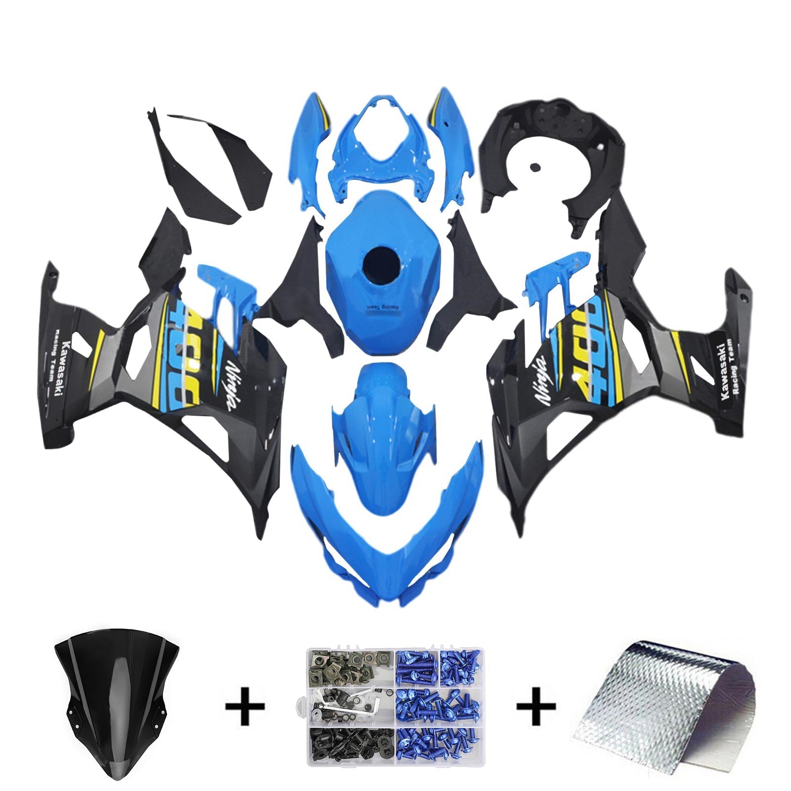 2018-2024 Kawasaki EX400/Ninja400 Fairing Kit