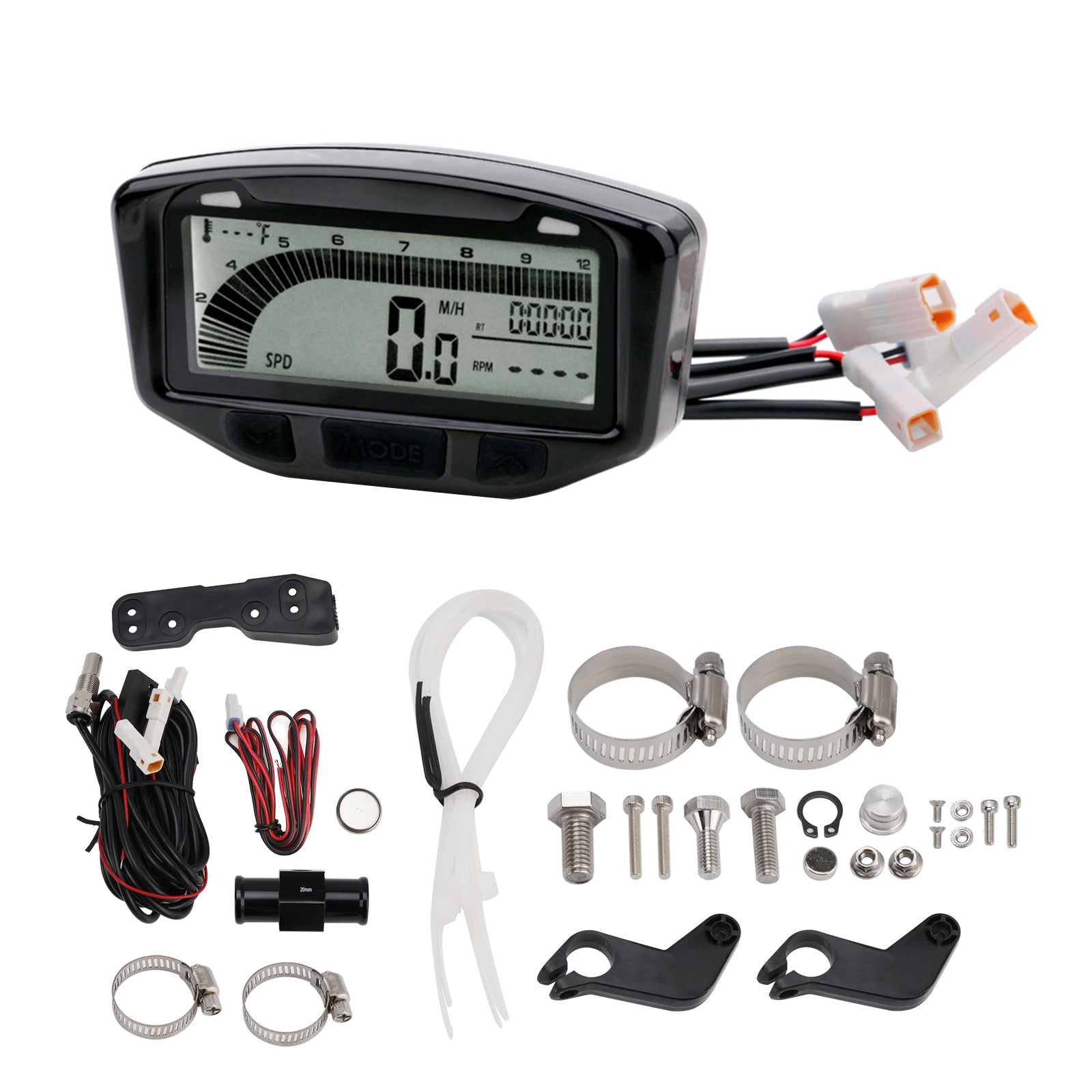 2006-2012 POLARIS OUTLAW 450/500/525 Speedometer Odometer Tachometer Digital Lcd