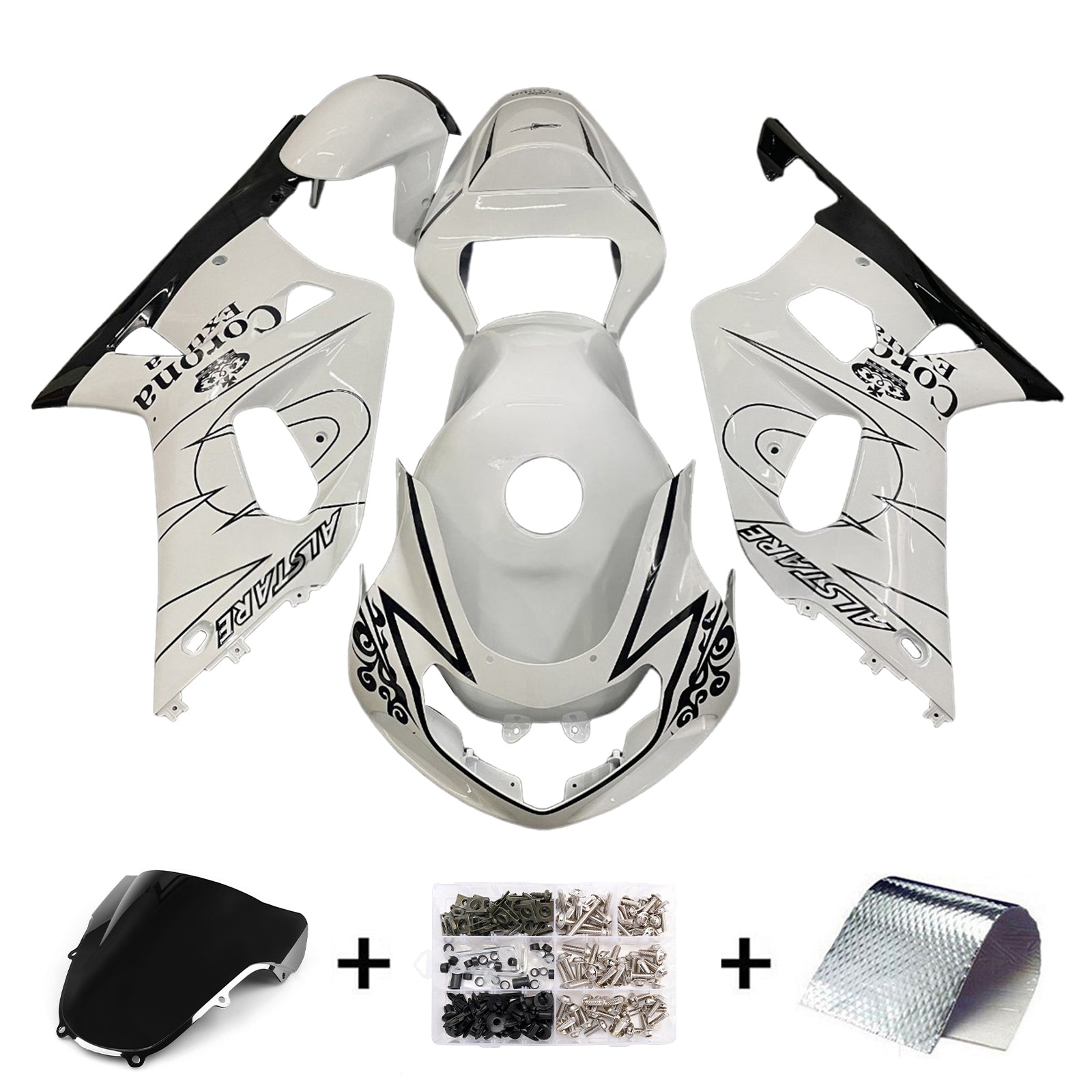 Injection Fairing Kit Bodywork For Suzuki GSXR600 2001-2003 GSXR750 2000-2003 K1
