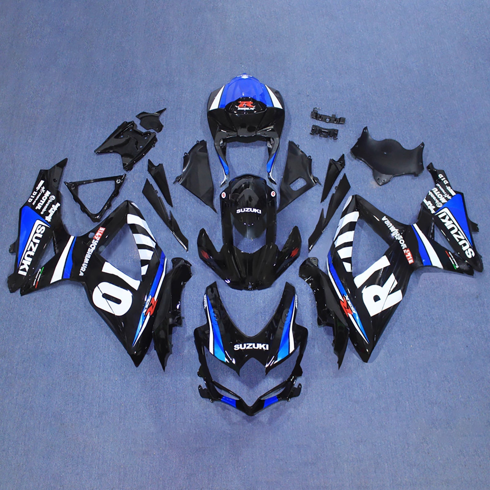 Injection Fairing Kit Bodywork Plastic ABS For Suzuki GSXR 600/750 2008-2010 K8