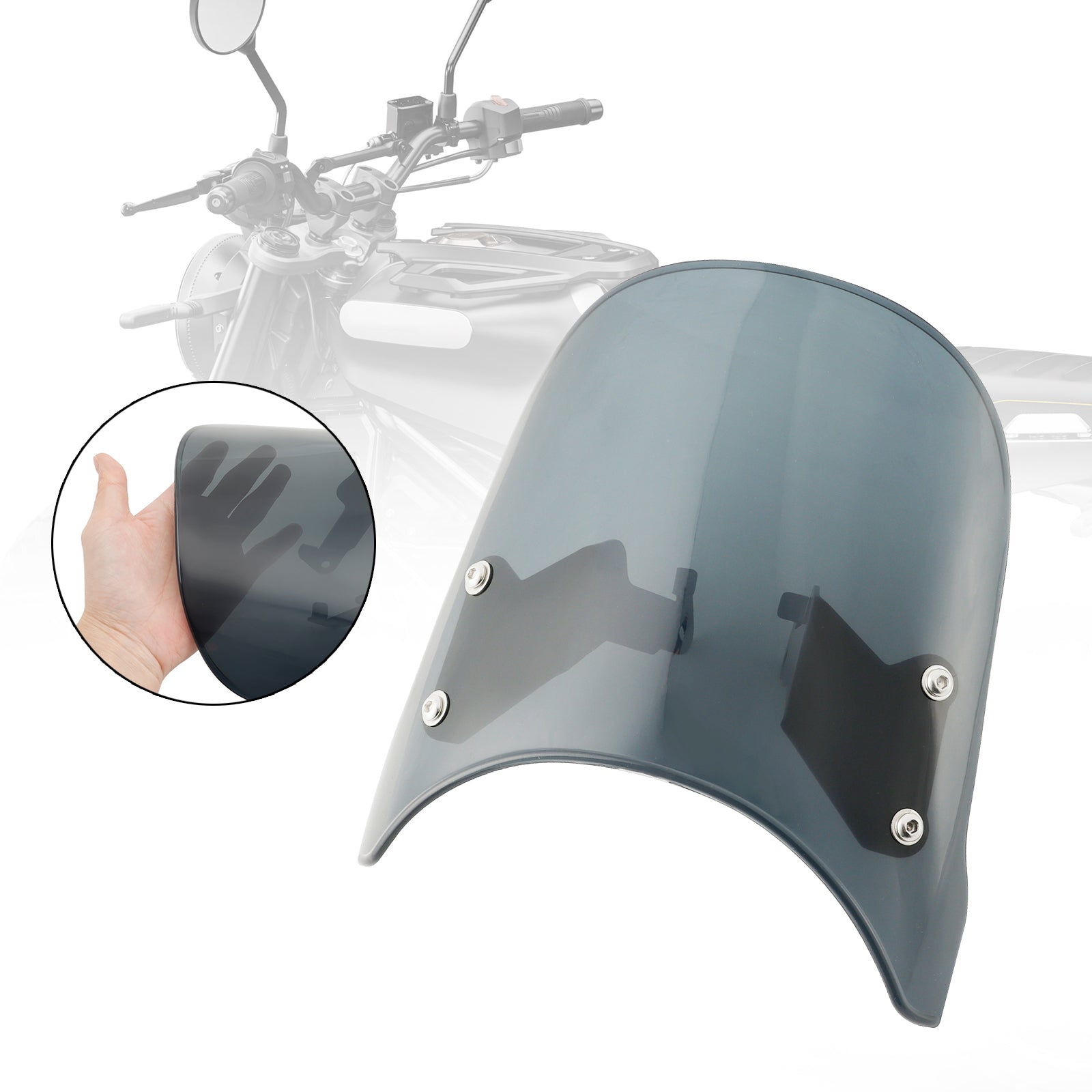 2019-2023 Husqvarna Vitpilen 401/Svartpilen 401 Windshield WindScreen