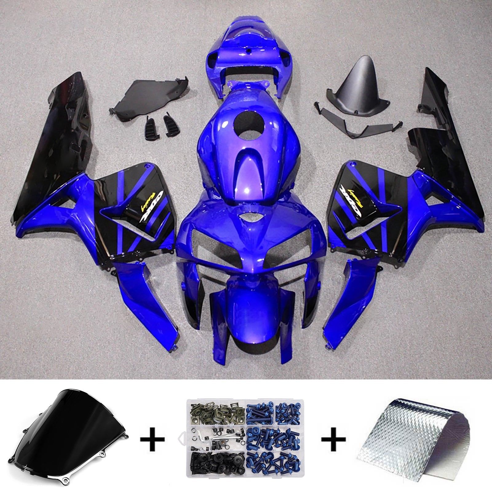 Injection Fairing Kit Bodywork Plastic ABS For Honda CBR600RR 2005-2006 F5