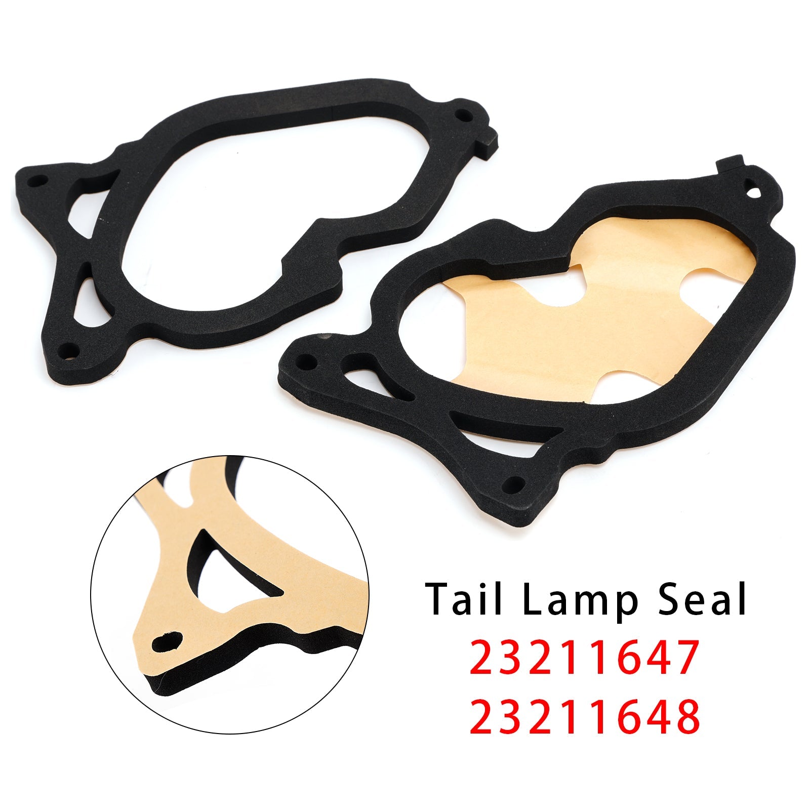 2PCS Left+Right Tail Lamp Seal 23211647 23211648 For GM