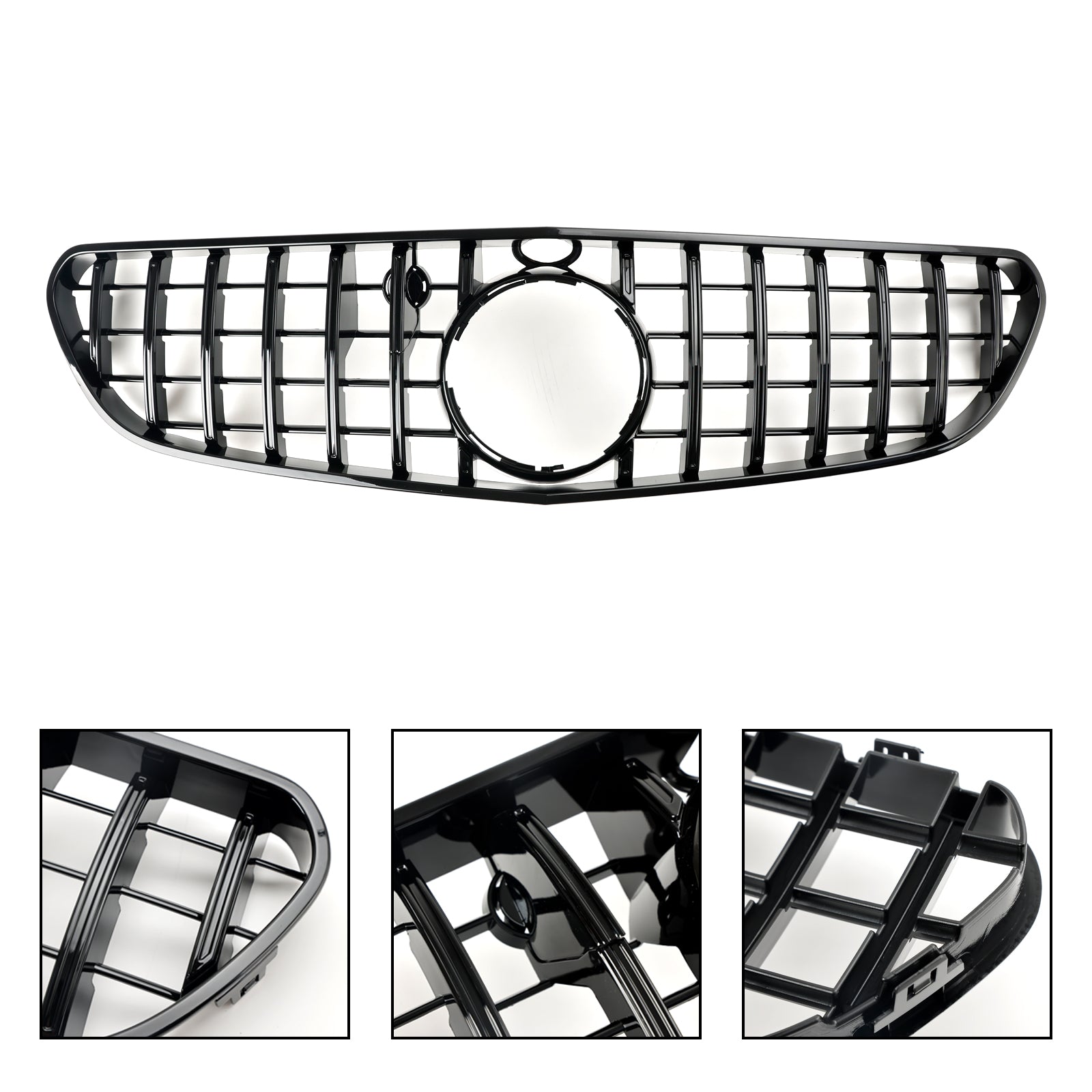 2015 2016 2017 S-Class W217 S63 AMG Pre-Facelift Mercedes Benz Front Bumper Grille Grill